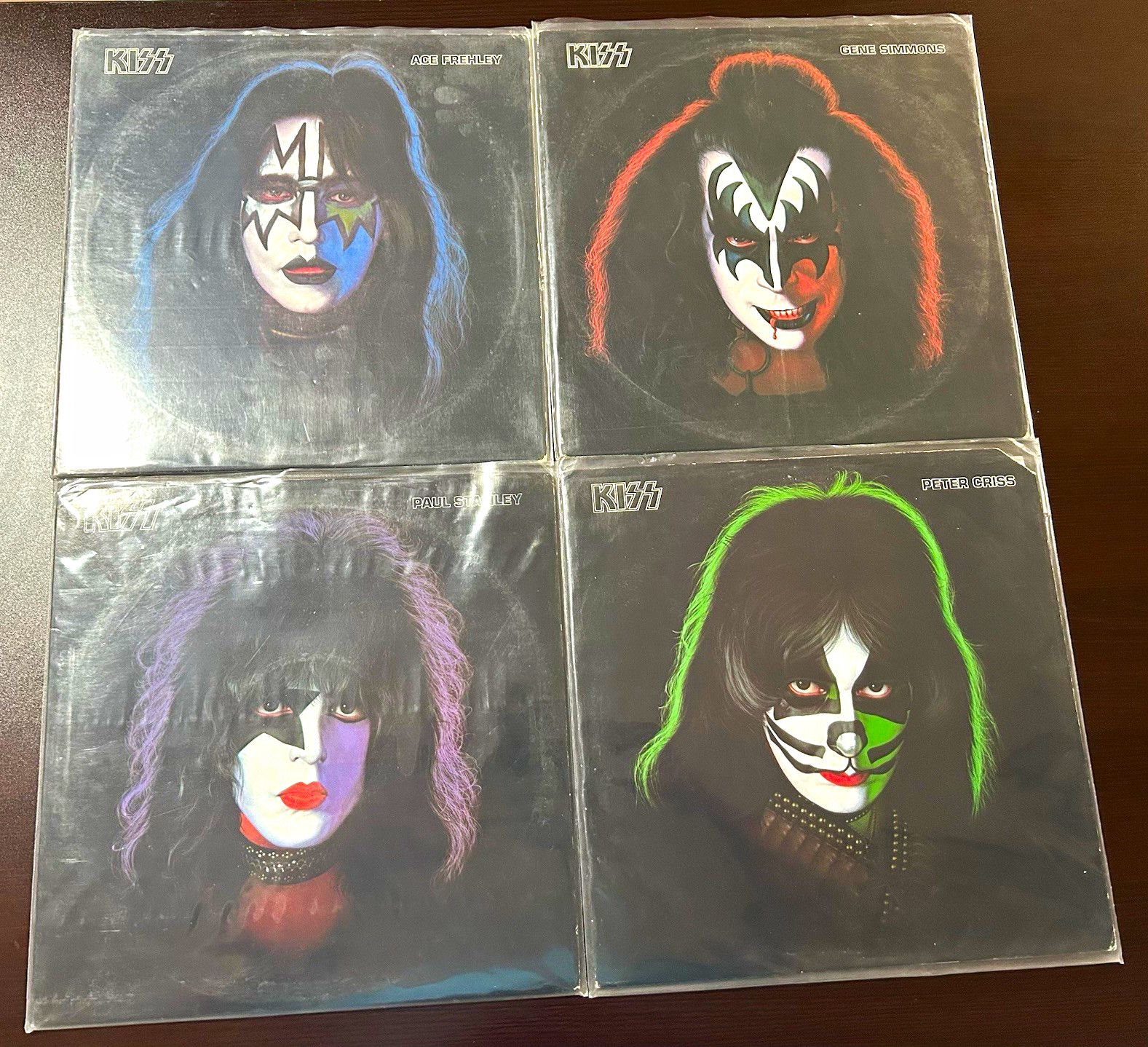 Kiss Solo Album Bundle Lot Kiss Solo Album Bundle Lot