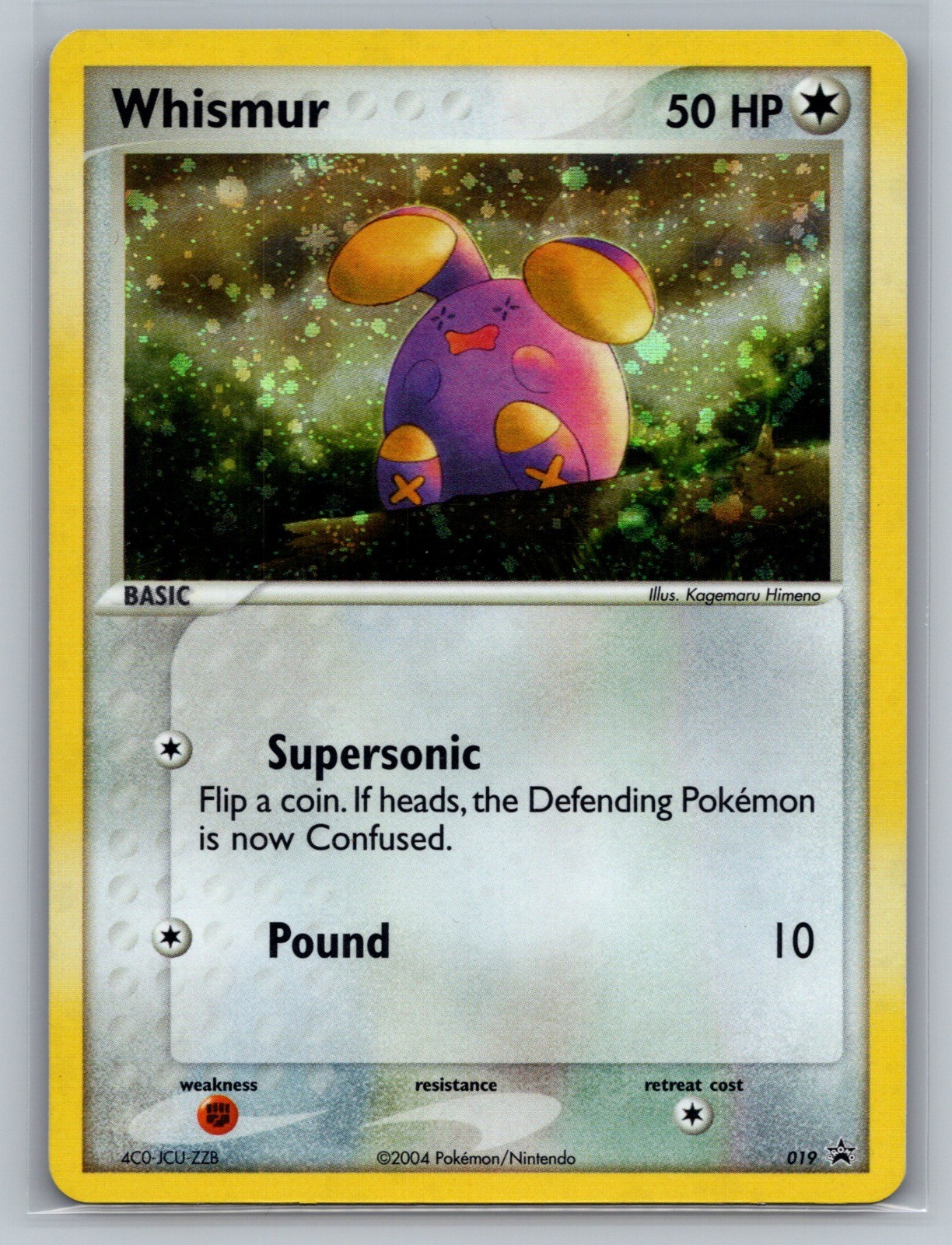 Whismur (EX Deck Tin) Holo Promo Nintendo Promos 019 LP