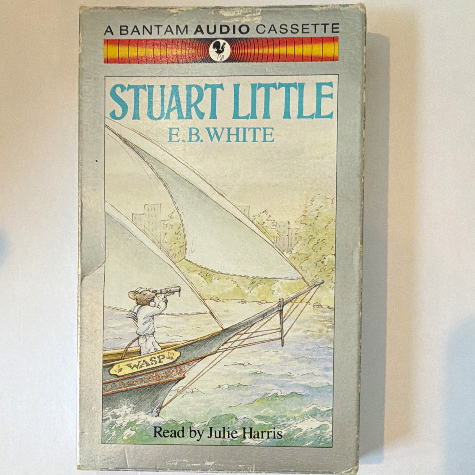 1973 Vintage Bantam Audio Cassette STUART LITTLE by E. B. White Read by J Harris