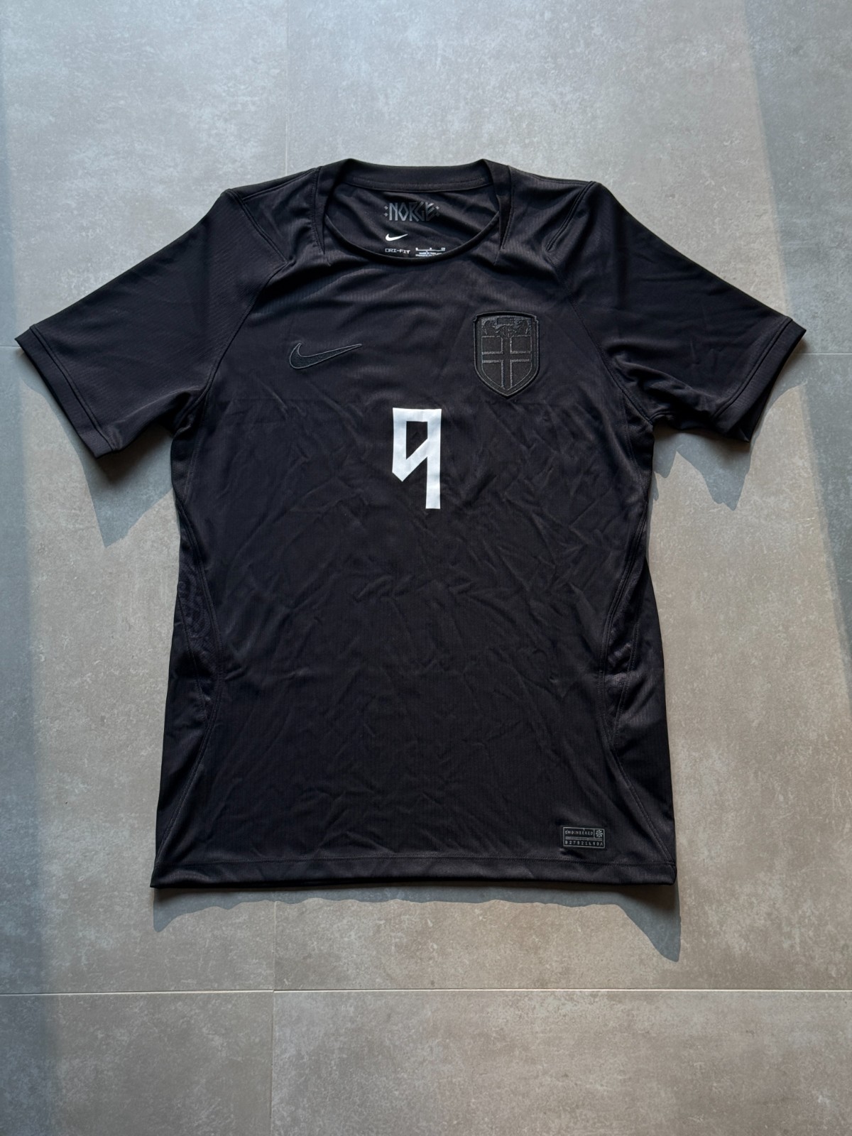 2026 Erling Haaland Nike Norway Away Dri-FIT Stadium Jersey IB5381-010 | Small S