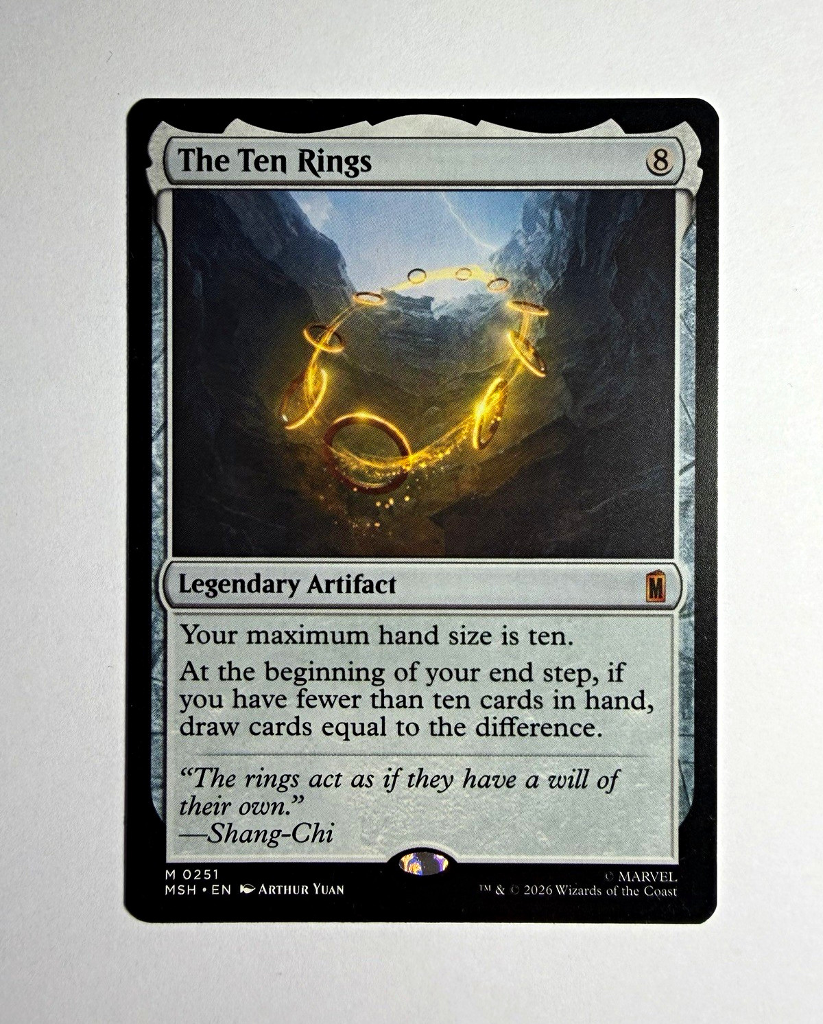 Magic: The Gathering The Ten Rings Mythic Legendary Artifact EN #0251 2026 Magic: The Gathering The Ten Rings Mythic Legendary Artifact EN #0251 2026