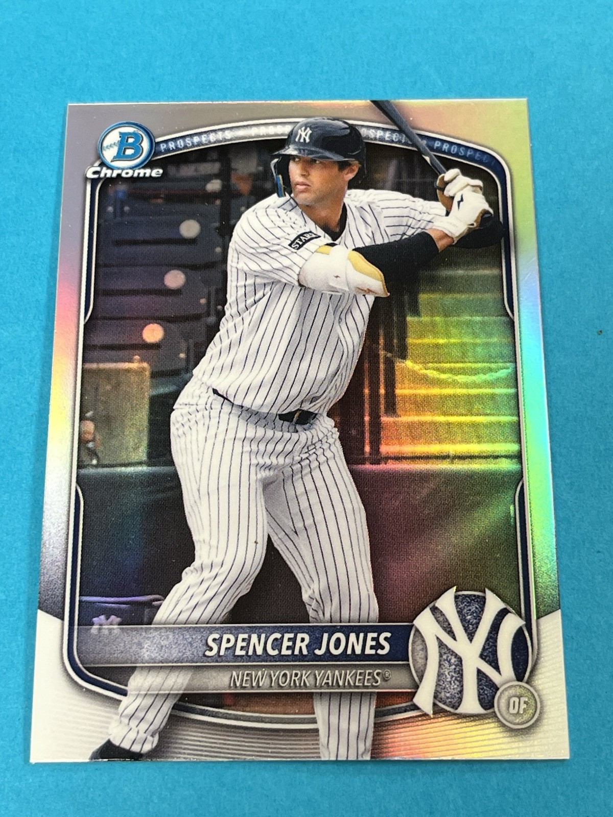 2025 Bowman Draft Spencer Jones Chrome Refractor #BDC-9 Yankees Qty Avail
