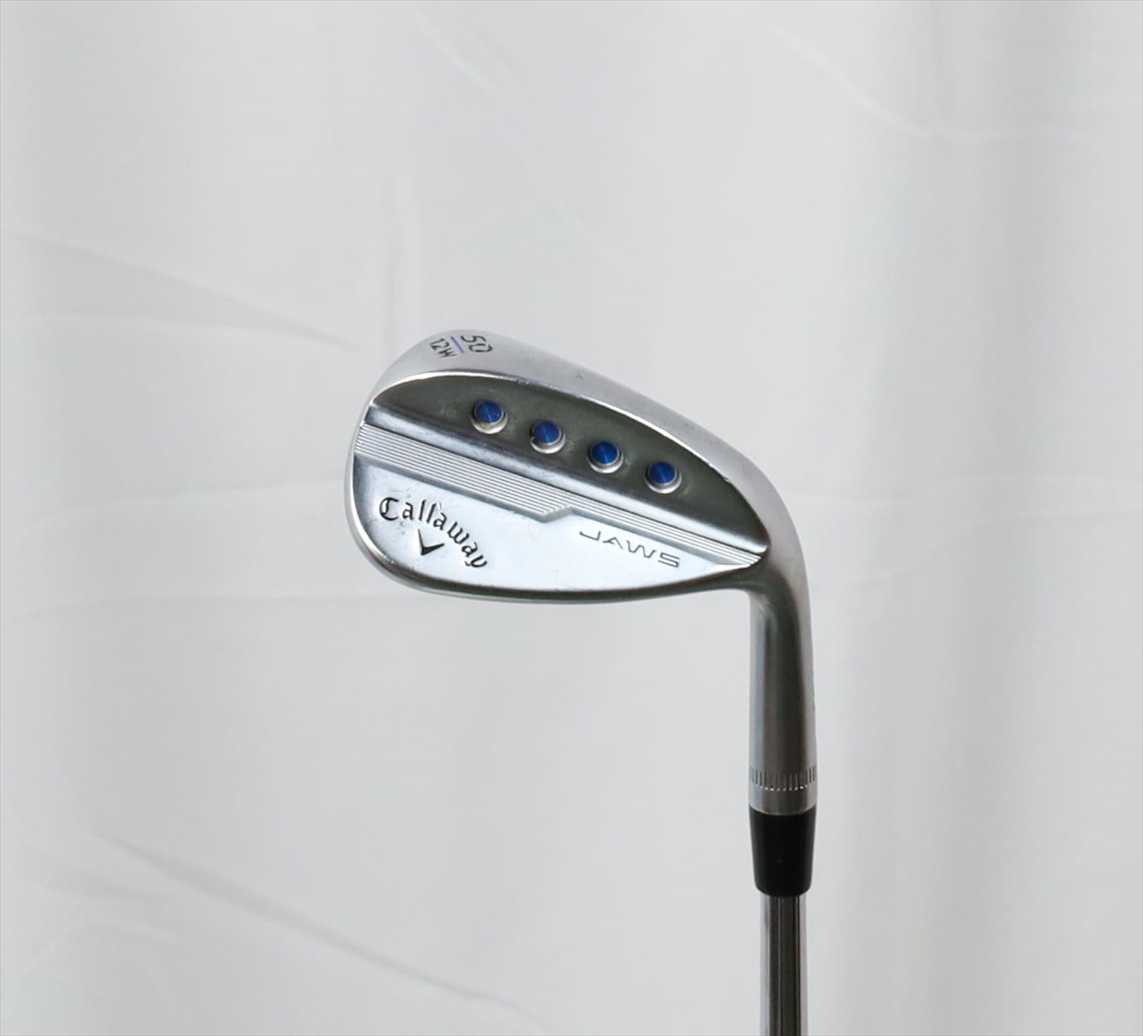 Callaway Md5 Jaws Chrome W Grind Wedge 50°-12 Stiff Dynamic Gold Stl 056663 Good