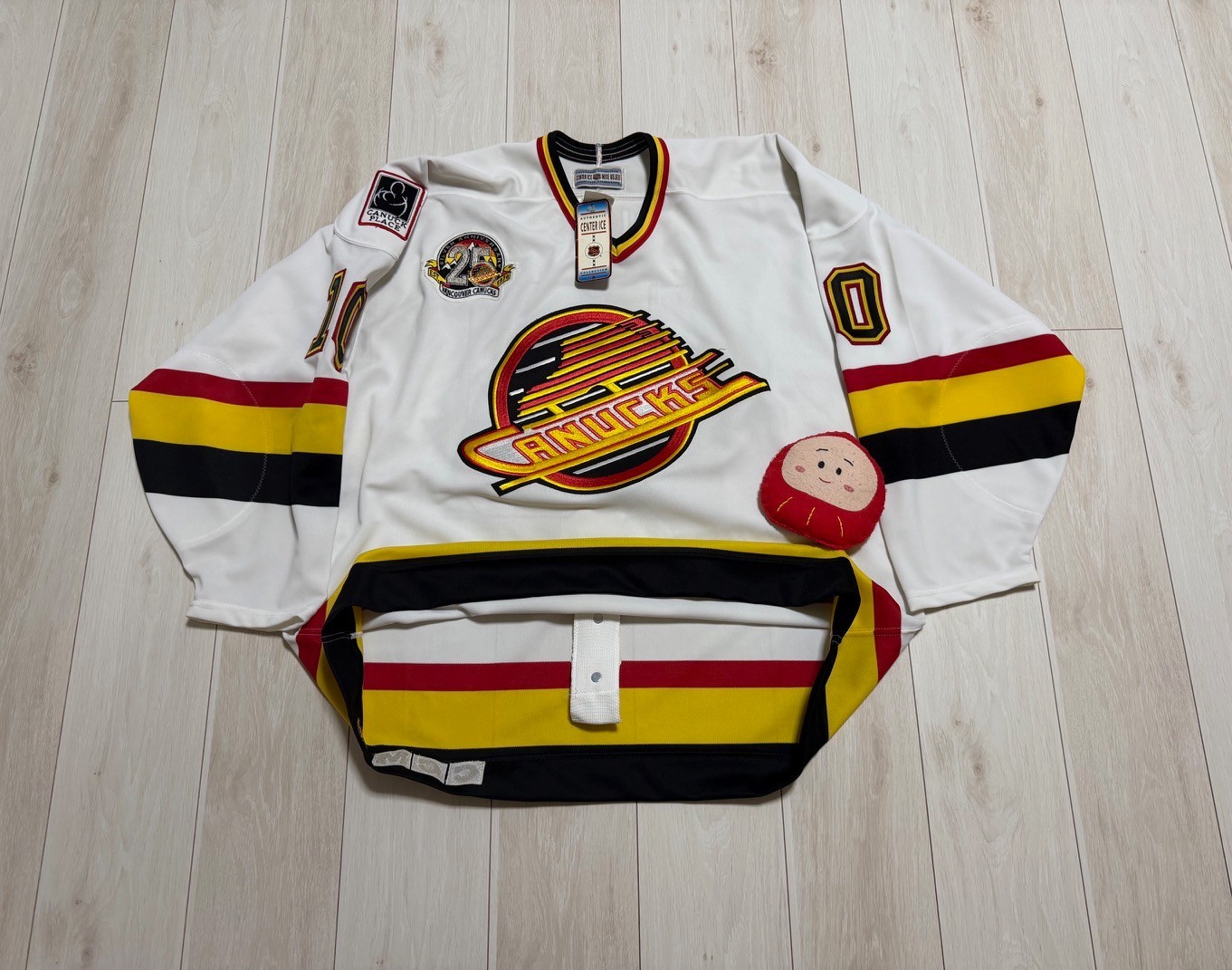 Pavel Bure 1995 NHL Vancouver Canucks CCM Authentic Hockey Jersey Size 54