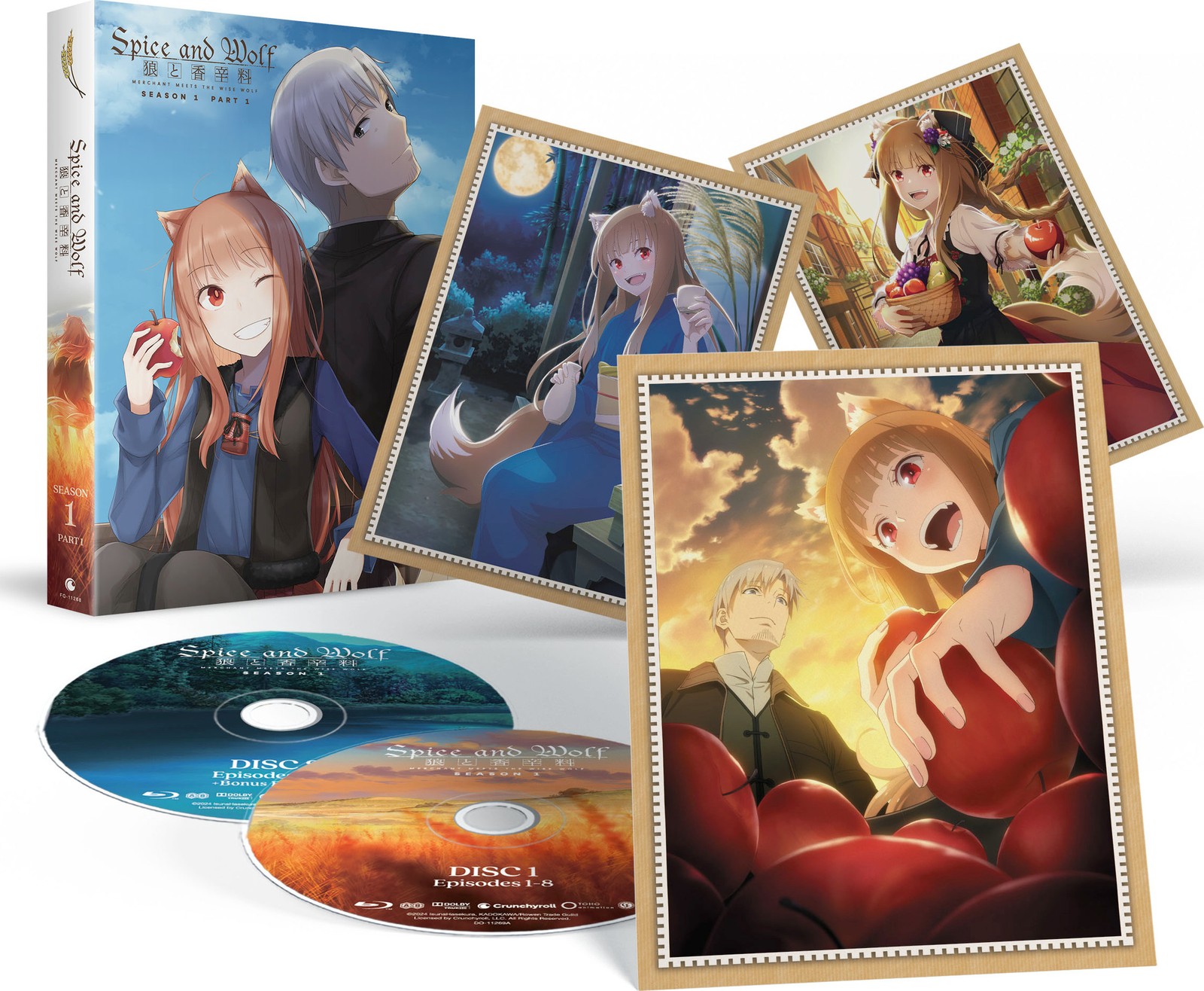Spice and Wolf: MERCHANT MEETS THE WISE WOLF - S1P1 (LE Blu-ray) NEW Spice and Wolf: MERCHANT MEETS THE WISE WOLF - S1P1 (LE Blu-ray) NEW