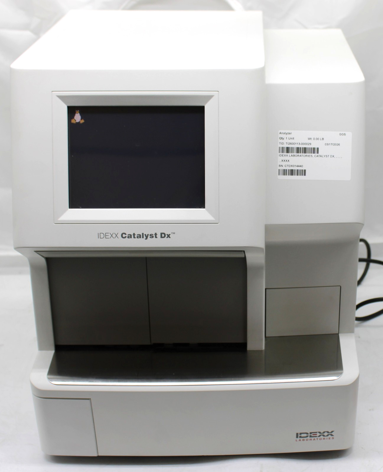 IDEXX Catalyst DX Blood Chemistry Analyzer Vet Veterinary 89-37997-02