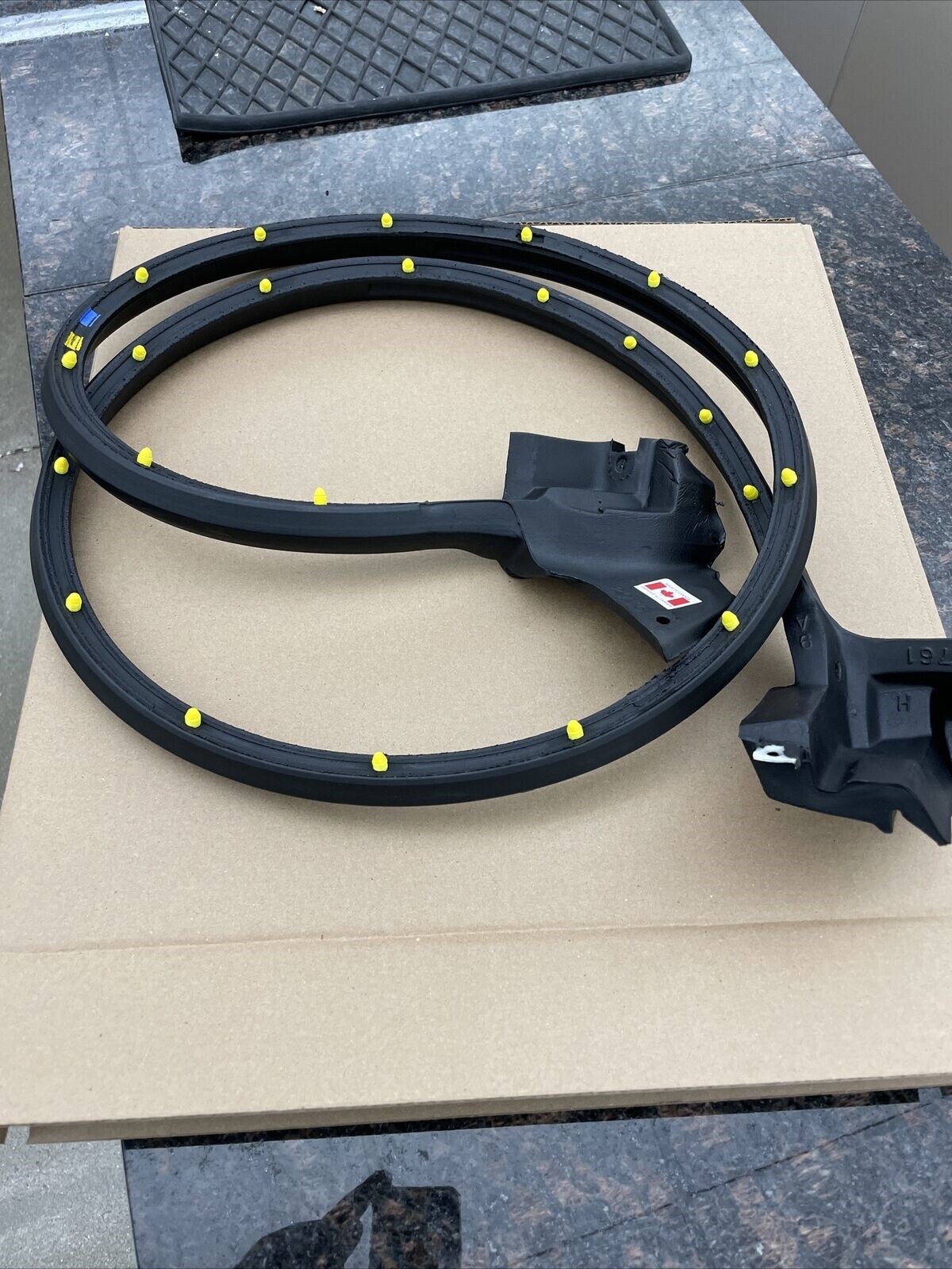 1982-92 CAMARO AND FIREBIRD DOOR WEATHERSTRIP 20350901 NEW OEM GM NOS