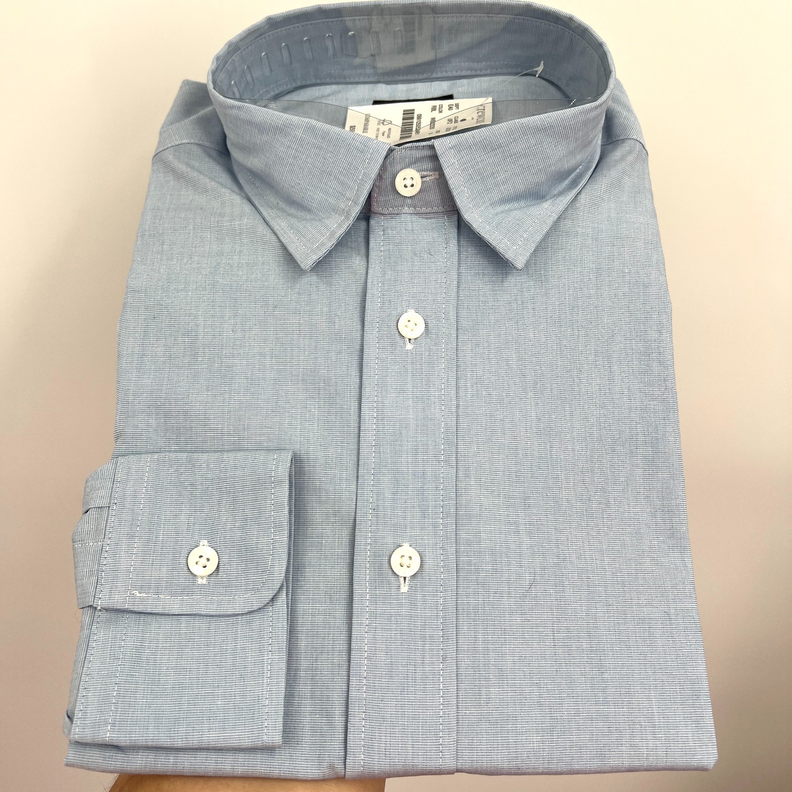 NEW Crewcuts J.crew Thompson pale blue button up dress shirt preppy old money 14