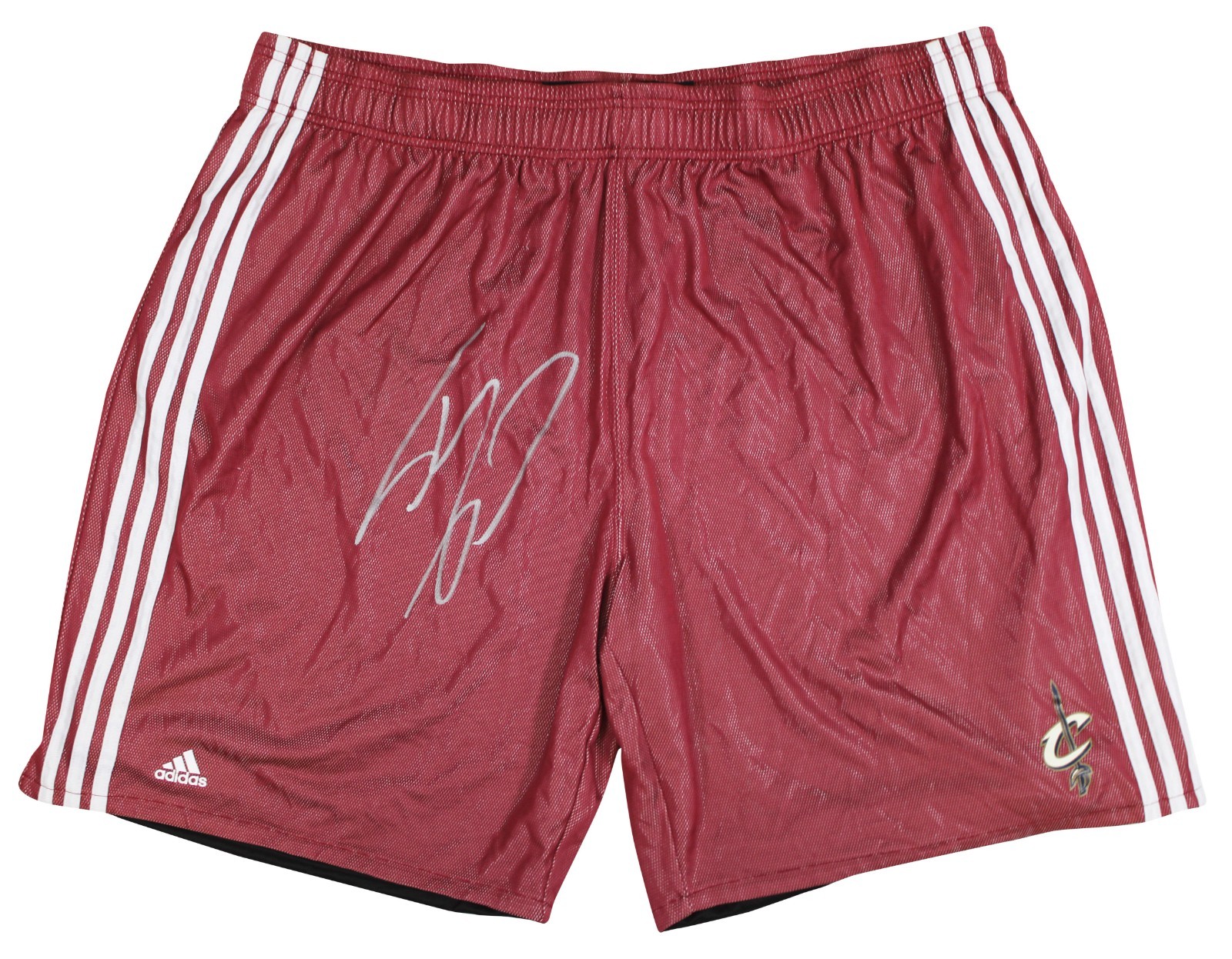 Shaquille O\'Neal Signed Cleveland Cavaliers Practice Worn Adidas Shorts Auto