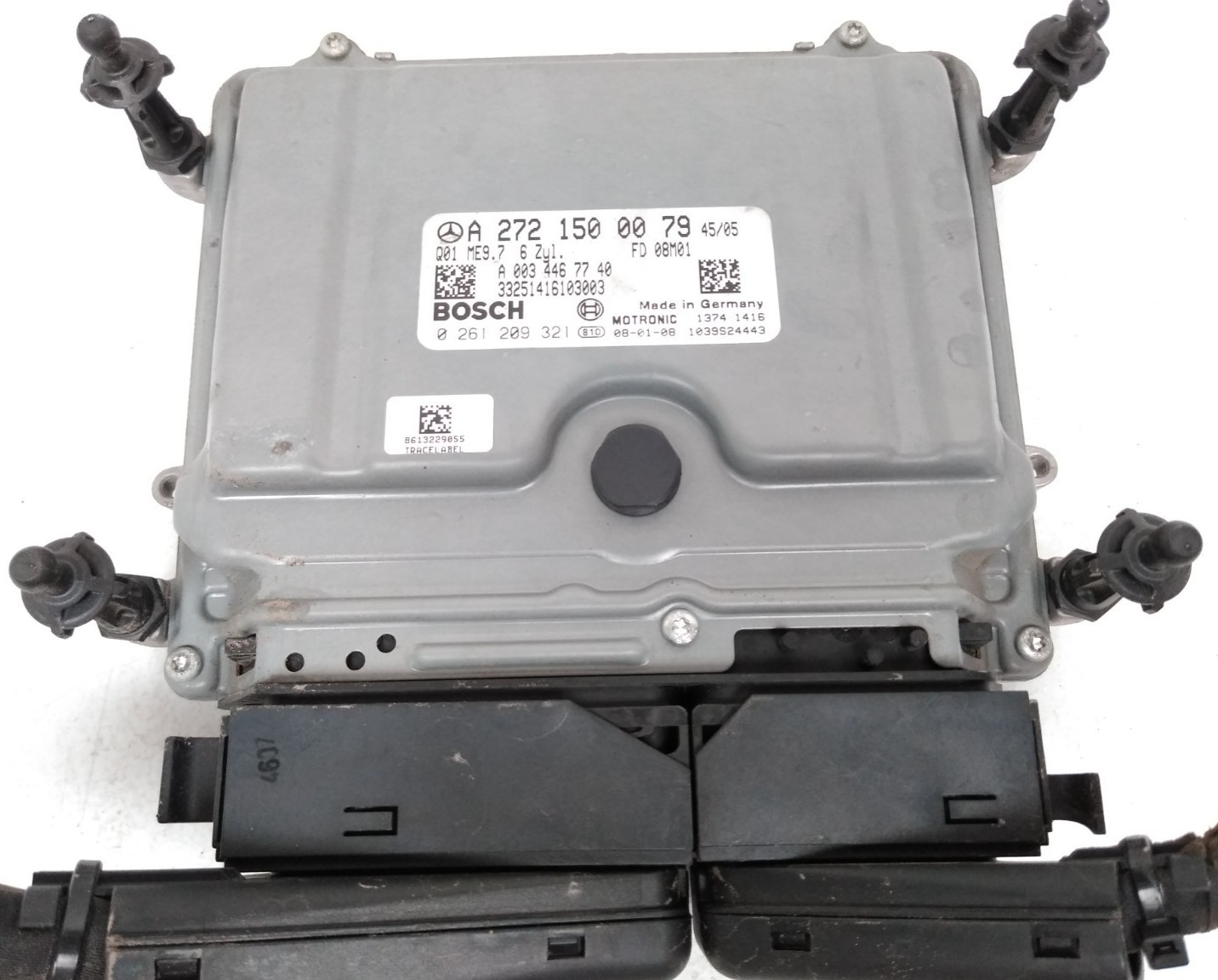 2008-2012 Mercedes C300 W204 Engine Control Module 2009 ECM A 2721500079 ECU H73 2008-2012 Mercedes C300 W204 Engine Control Module 2009 ECM A 2721500079 ECU H73