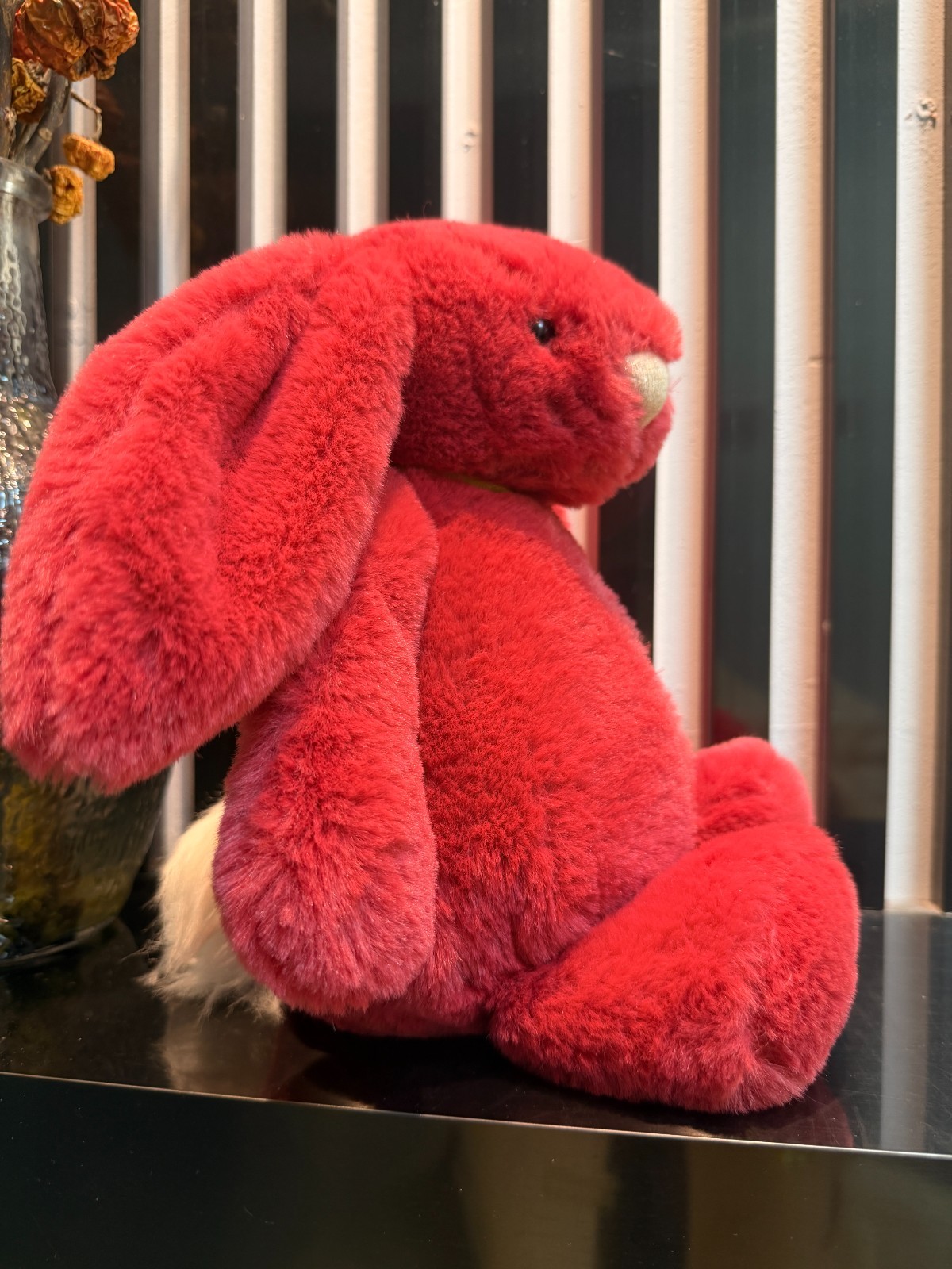 Fluffy Red Bugs Bunny Plush Doll Birthday Gift Kids Toy 12in