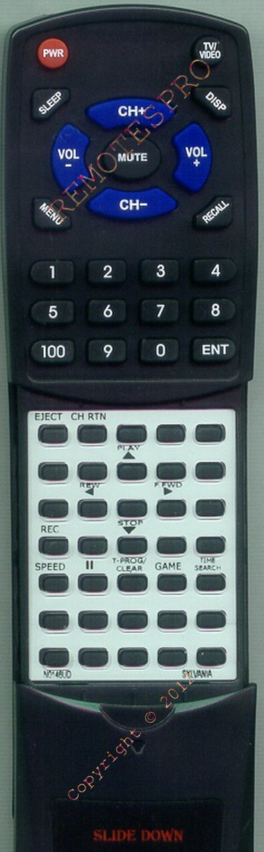 Replacement Remote for SYLVANIA 63194C, SSC191, N0123UD, SRC2319