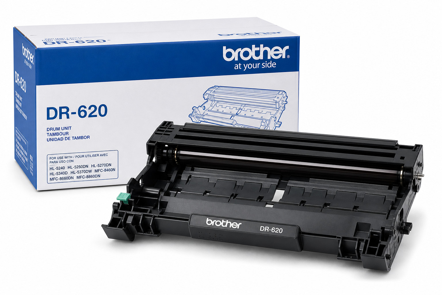 Genuine Brother DR-620 Drum Unit Replacement HL-5340D MFC 8480DN DCP 8080DN Genuine Brother DR-620 Drum Unit Replacement HL-5340D MFC 8480DN DCP 8080DN