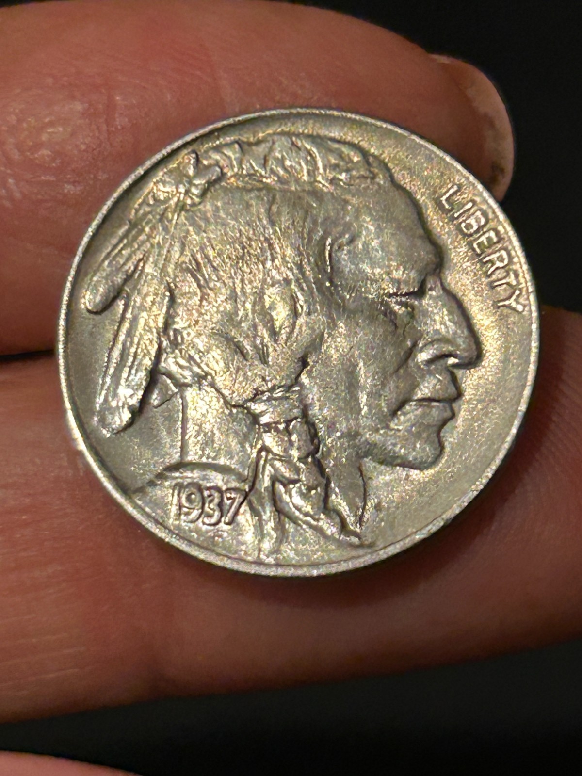 1937-D Buffalo Nickel - GEM BU 1937-D Buffalo Nickel - GEM BU