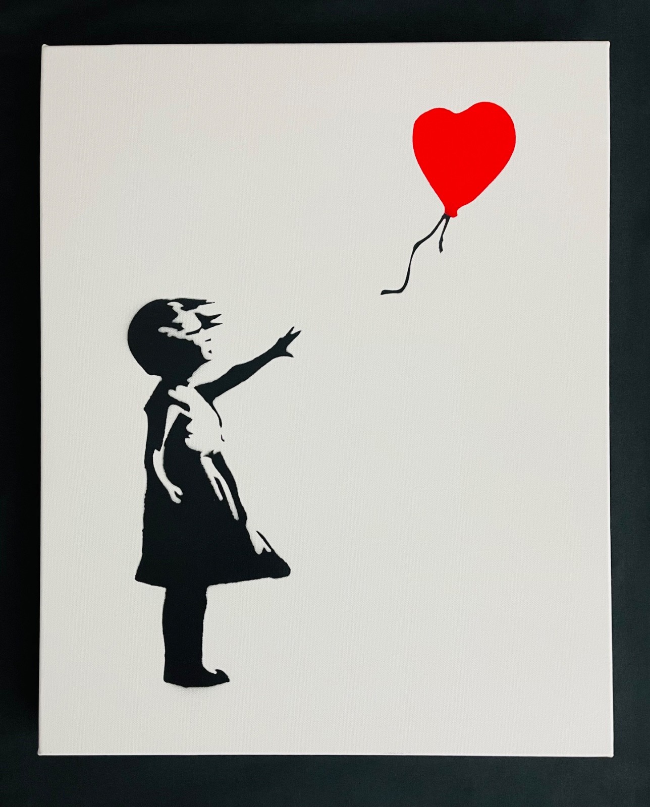 Banksy Rare Large Dismaland Painting 2015 with  paperwork