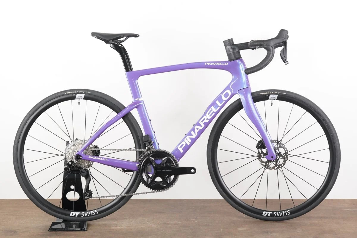 NEW 2024 56cm Pinarello F5 Blue 105 R7170 Di2 DT Swiss Carbon Disc Road Bike