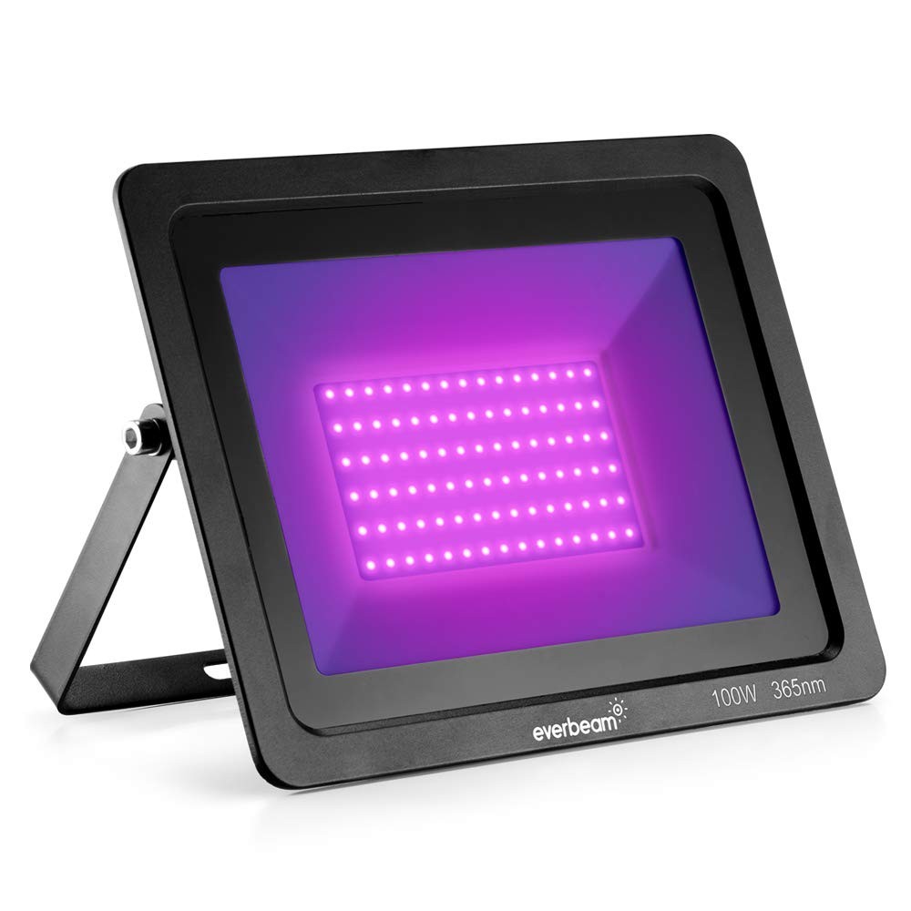 Everbeam 365nm 100W UV LED Black Light - High Performance 100W,