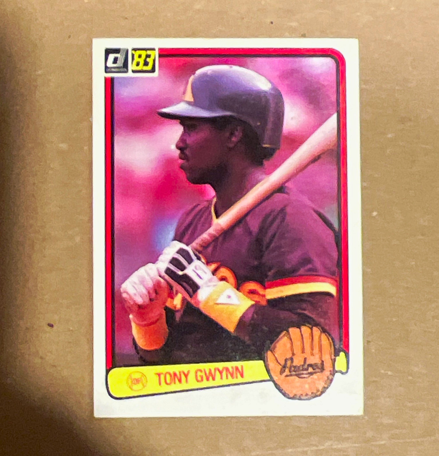 Donruss 1983 Tony Gwynn #598 Rookie Card RC San Diego Padres Baseball