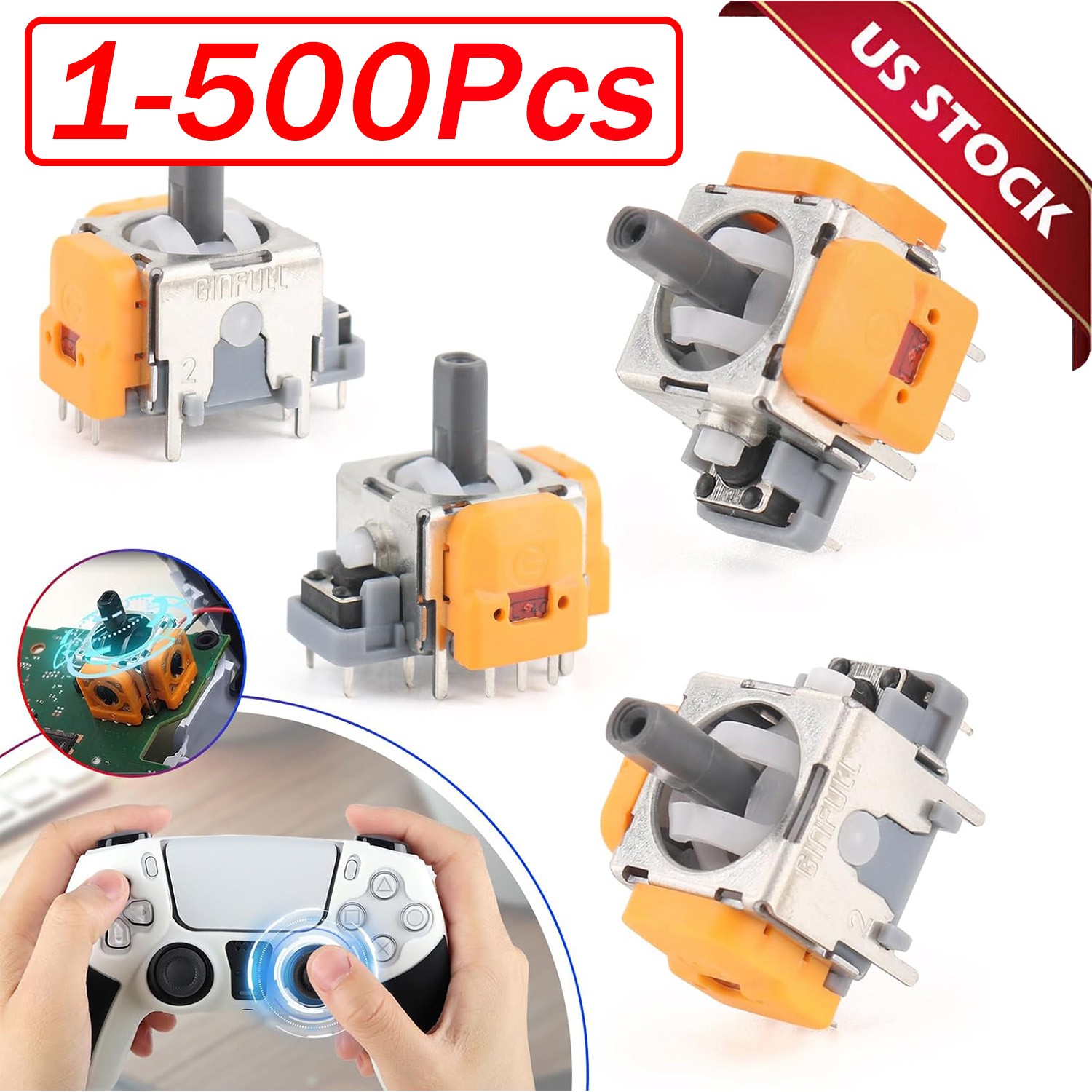 PS5 Hall Effect Stick Controller V3 Magnet Effekt Drift Fix für PlayStation5 Lot PS5 Hall Effect Stick Controller V3 Magnet Effekt Drift Fix für PlayStation5 Lot