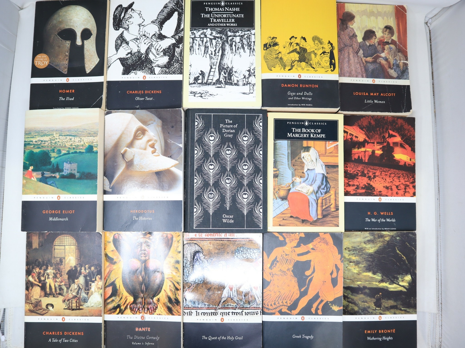 Lot of 10 Penguin Classics Paperback Books Random MIX Lot of 10 Penguin Classics Paperback Books Random MIX