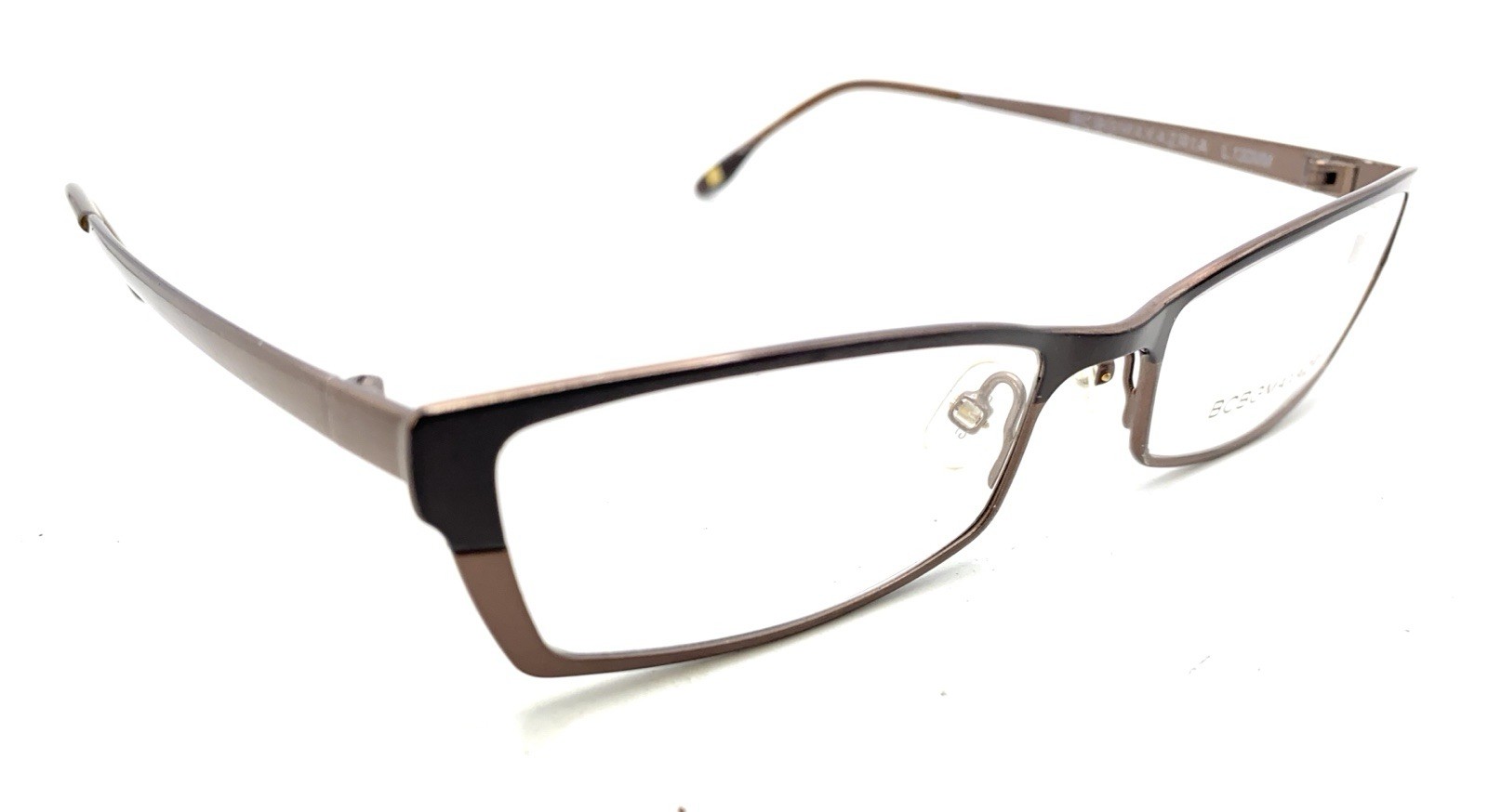 BCBGMAXAZRIA NEW Gemma Coffee Slim Eyeglasses Frames 50-17 130 Designer Women