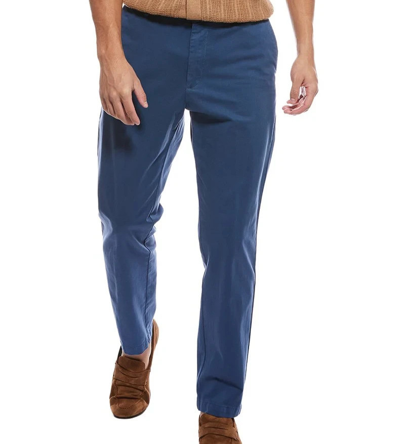 HUGO BOSS Pants Mens Size 36 Blue Chino Tapered Leg Regular Fit Kane $158
