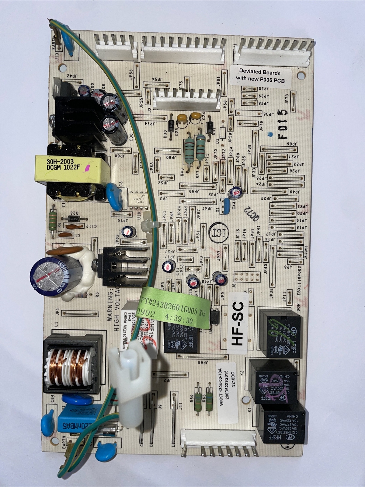 200D6221G015 GE Main Control Board FOR GE REFRIGERATOR Rebuilt 200D6221G015 GE Main Control Board FOR GE REFRIGERATOR Rebuilt