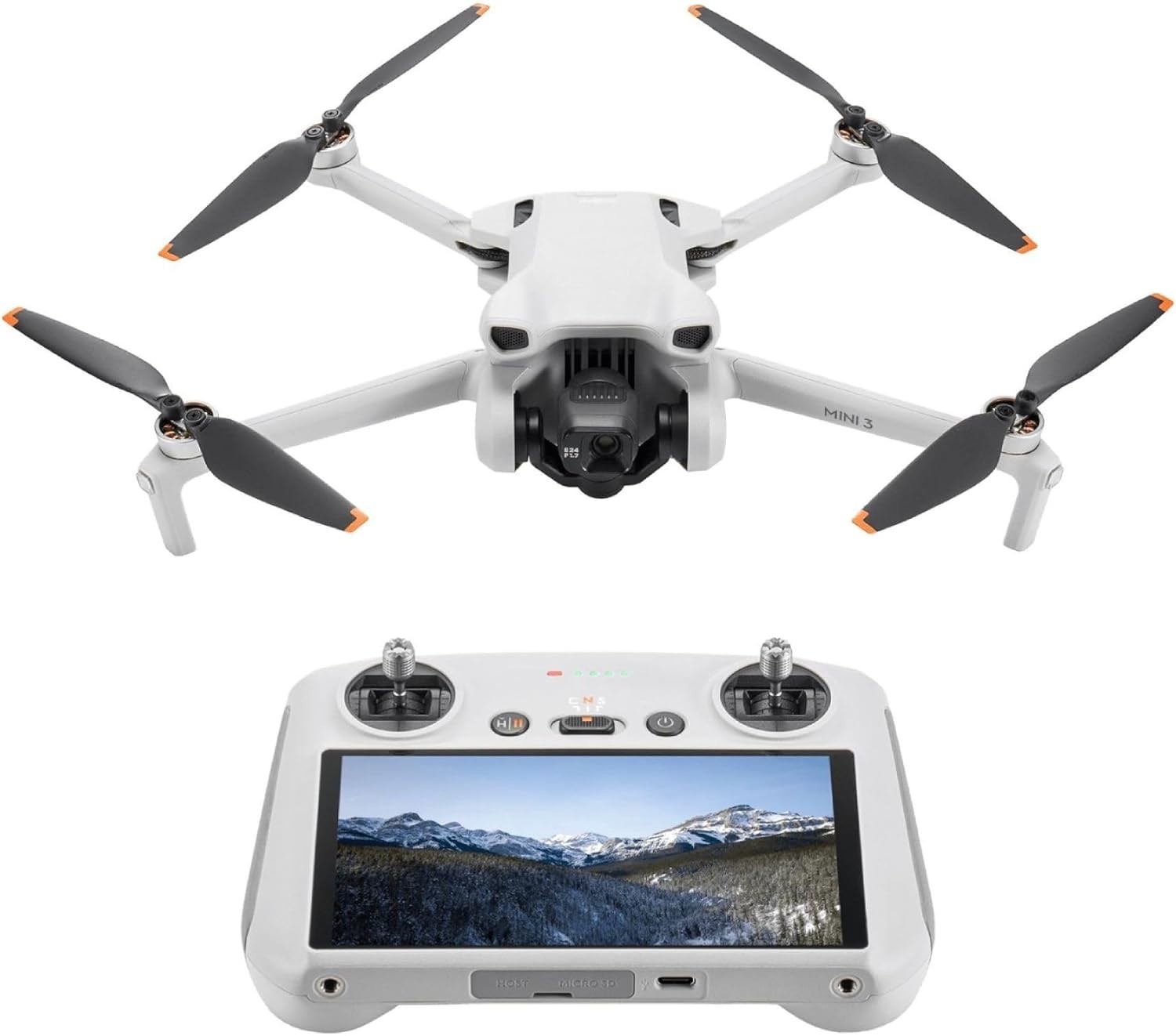 DJI Mini 3 (DJI RC),Lightweight 3xMechanical Gimbal Camera Drones 4K,GPS Return