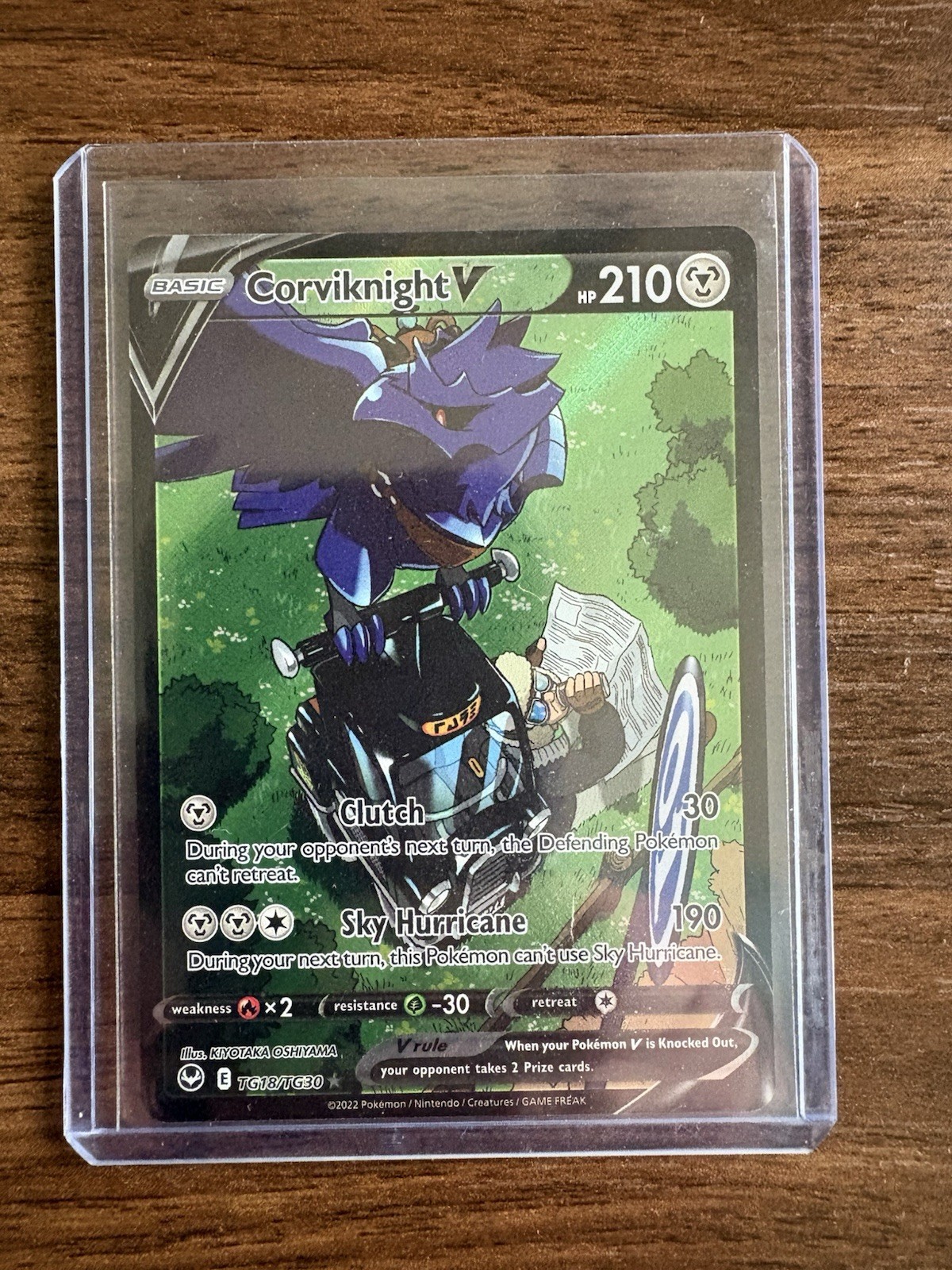 Corviknight V TG18/TG30 Swsh12: Sword & Shield - Silver Tempest Trainer Gallery Corviknight V TG18/TG30 Swsh12: Sword & Shield - Silver Tempest Trainer Gallery