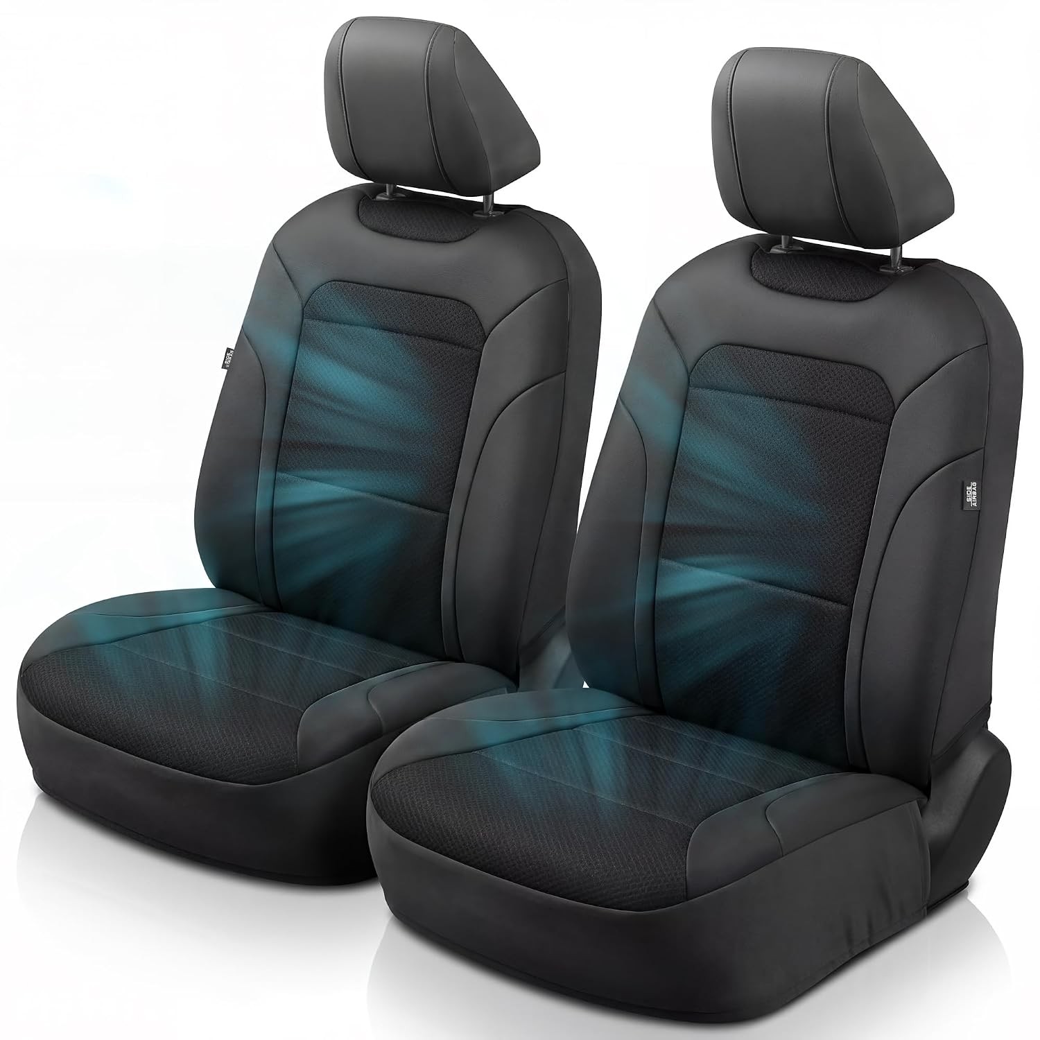 Giant Panda Black Custom Fit Mesh Car Seat Cover Nissan Rogue Sedan Altima