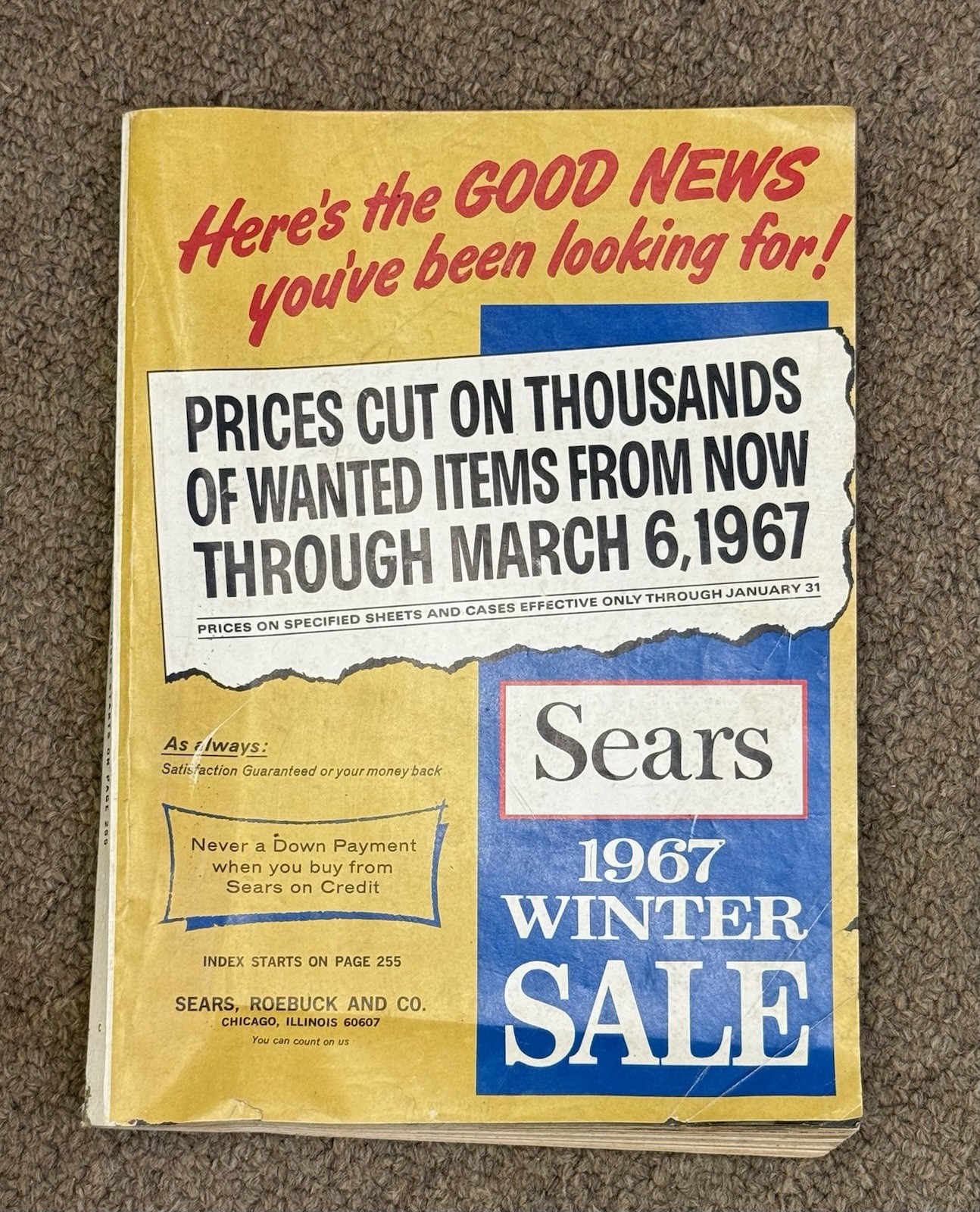 Sears Roebuck & Company Catalog - 1967 Winter Sale 190pg