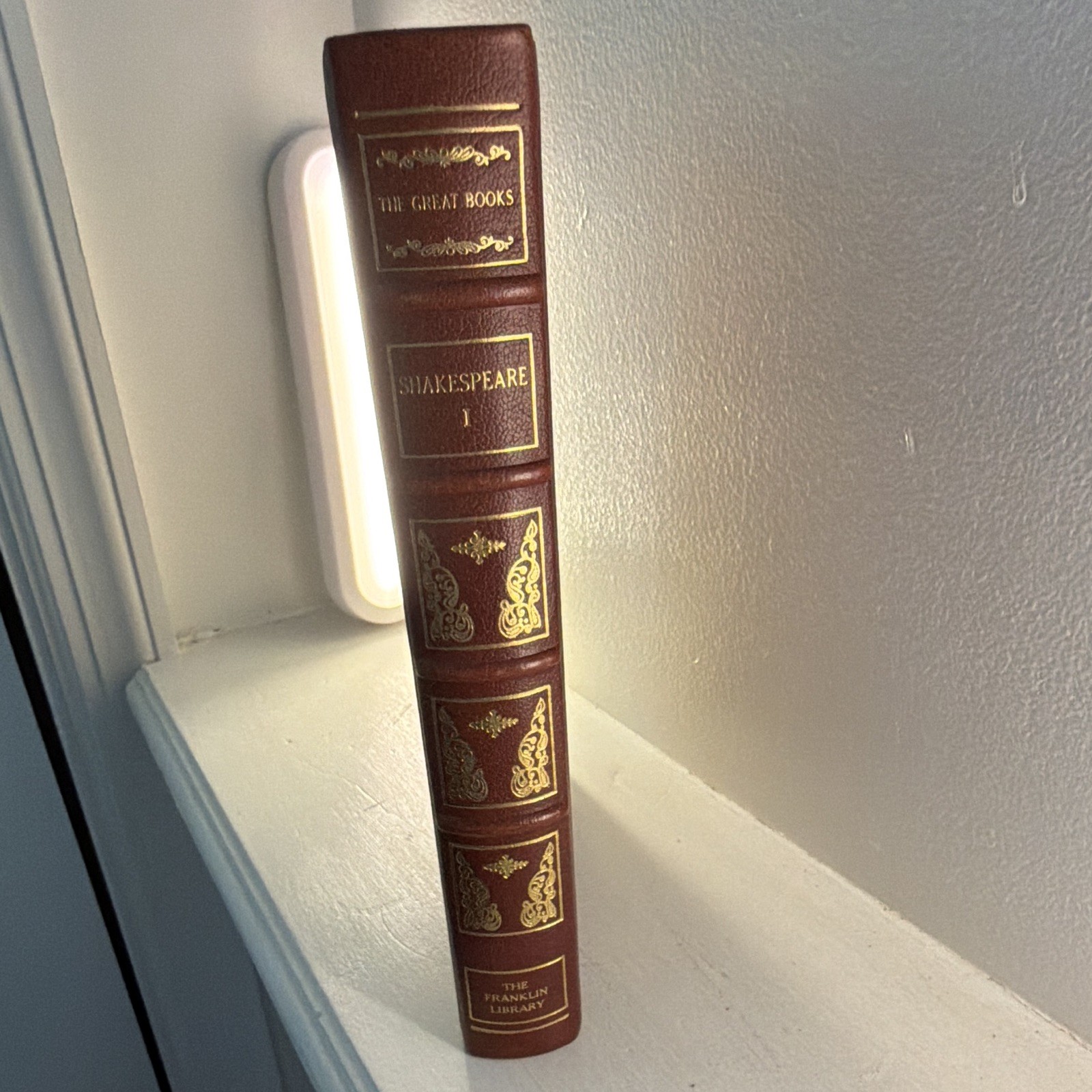 Franklin Library The Great Books Shakespeare I William Shakespeare Leather