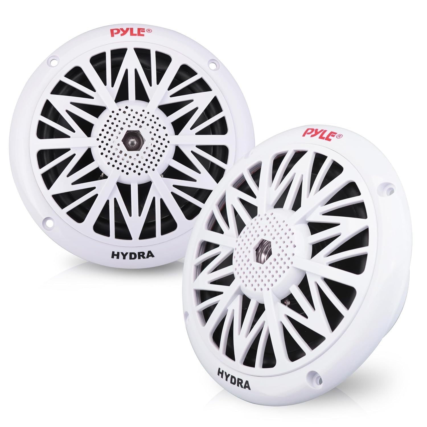 Pyle 5.25 Inch Dual Marine Speakers - 2 Way Waterproof and Weather Resistant Pyle 5.25 Inch Dual Marine Speakers - 2 Way Waterproof and Weather Resistant