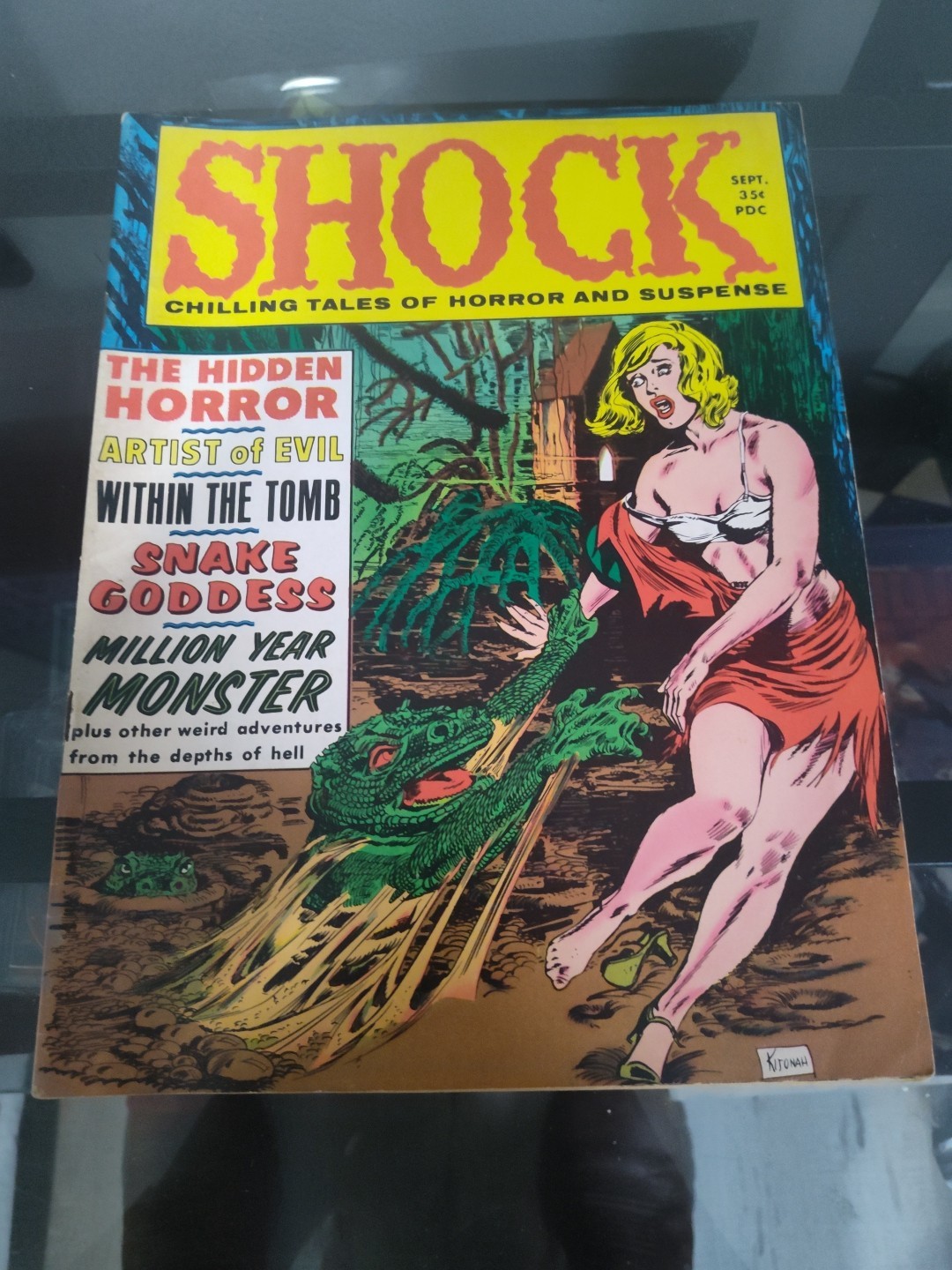 SHOCK Vol 1 #3 Chilling Tales of Horror & Suspense 1969 Vintage Magazine SHOCK Vol 1 #3 Chilling Tales of Horror & Suspense 1969 Vintage Magazine