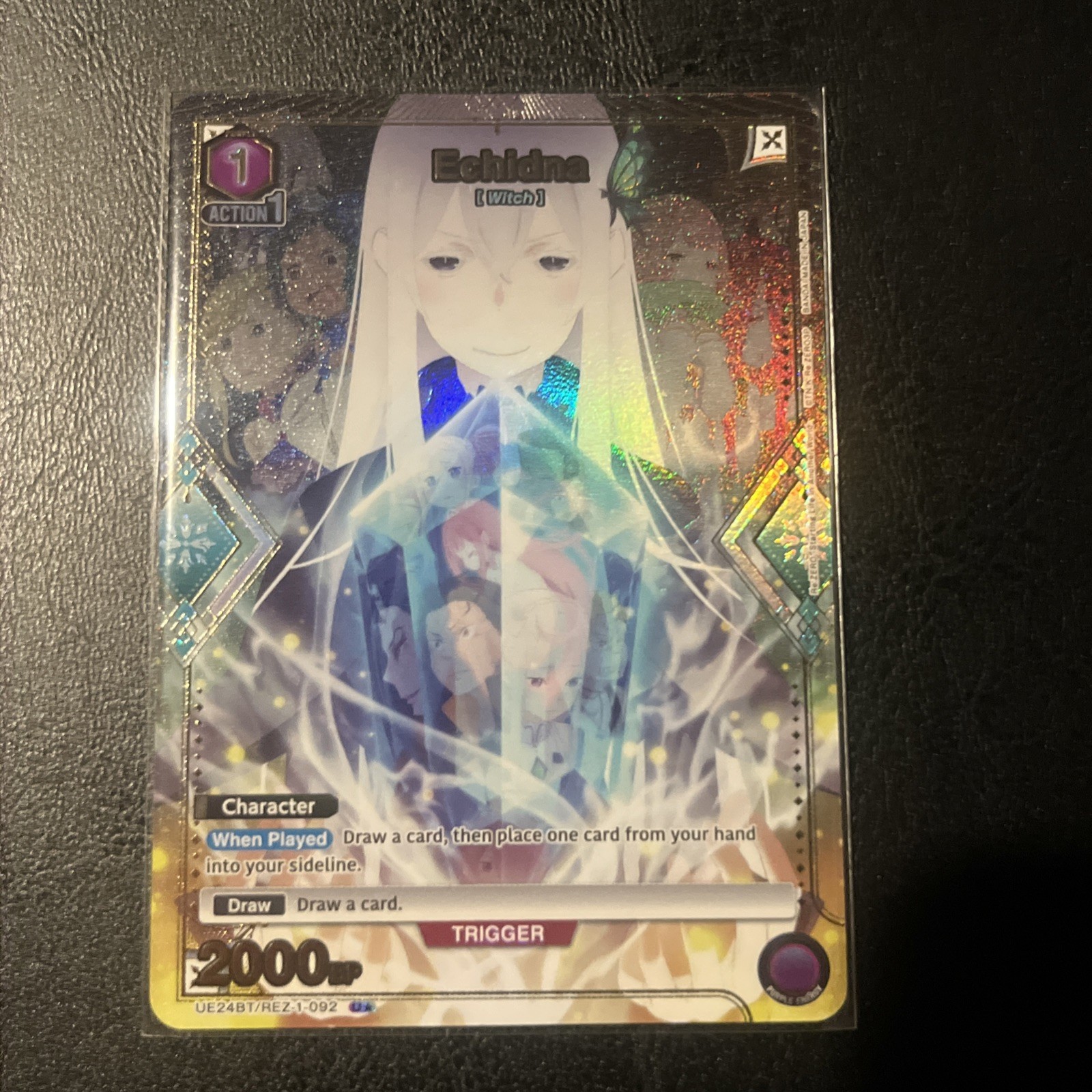 Bandai Union Arena Re:ZERO Echidna U* UE24BT/REZ-1-092 Bandai Union Arena Re:ZERO Echidna U* UE24BT/REZ-1-092