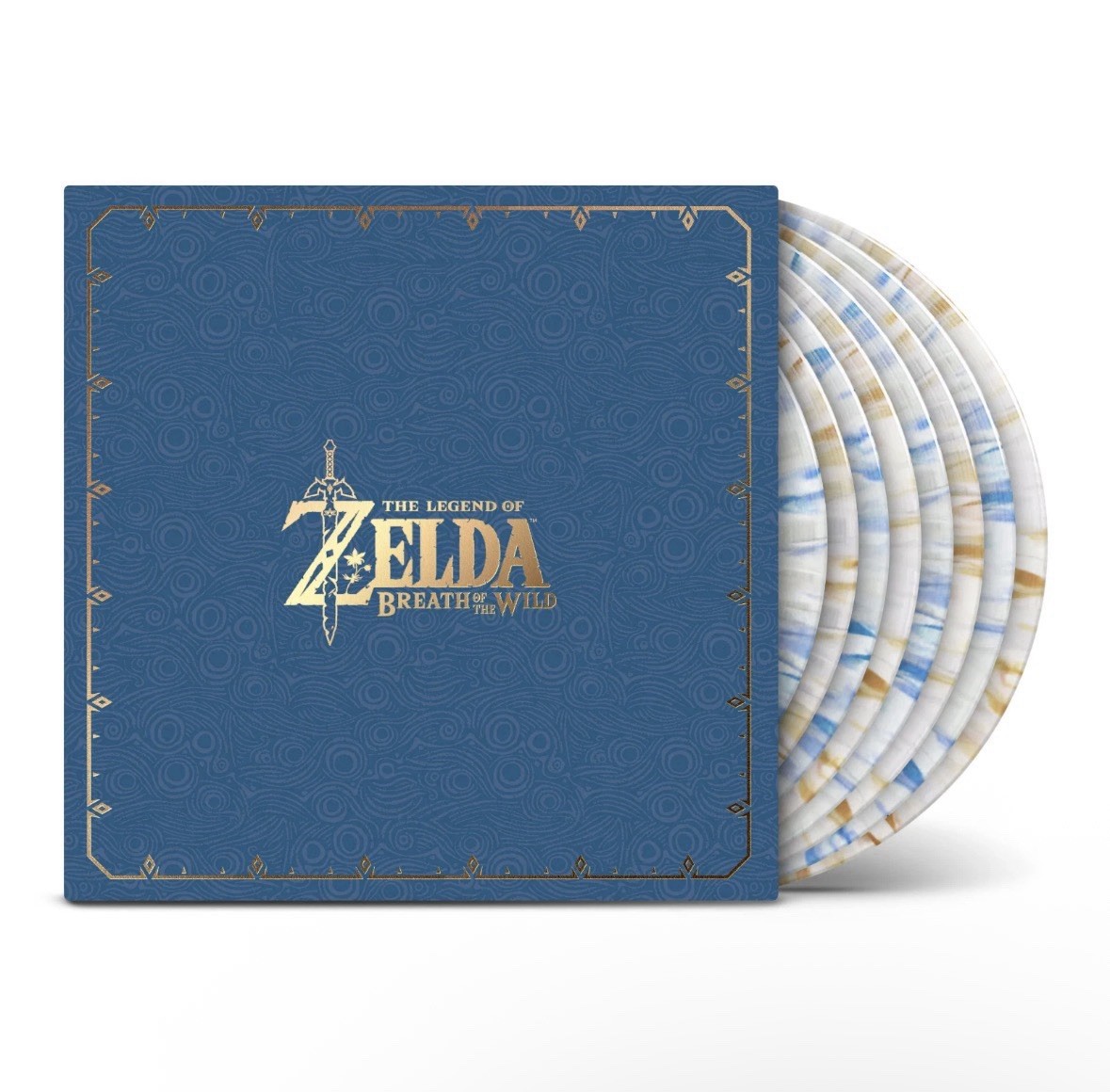 Legend of Zelda: Breath of the Wild Limited Deluxe Vinyl Soundtrack 8xLP Box Set