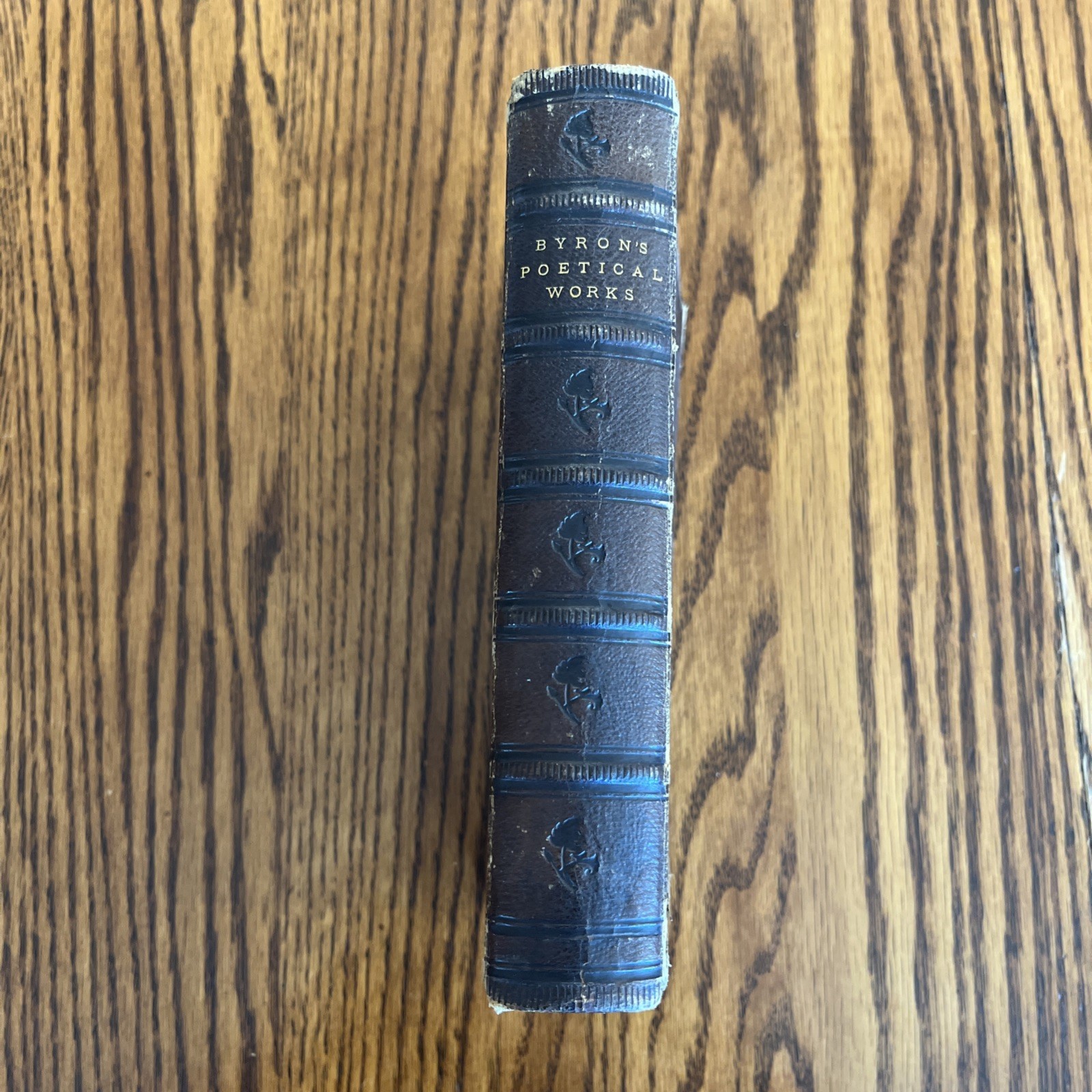 c.1880 - Lord Byron\'s Poetical Works, Illustrated, Leather, Gilt Lovell New York c.1880 - Lord Byron\'s Poetical Works, Illustrated, Leather, Gilt Lovell New York