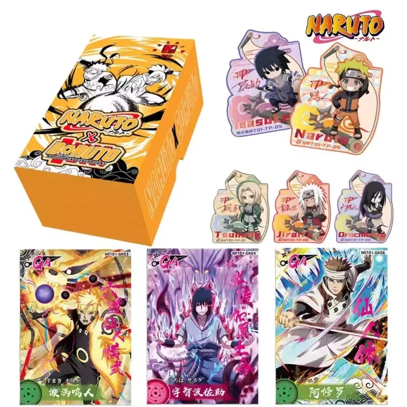 Naruto X Boruto Premium 13 Pack Booster Box Trading Cards Doujin Naruto CCG NEW