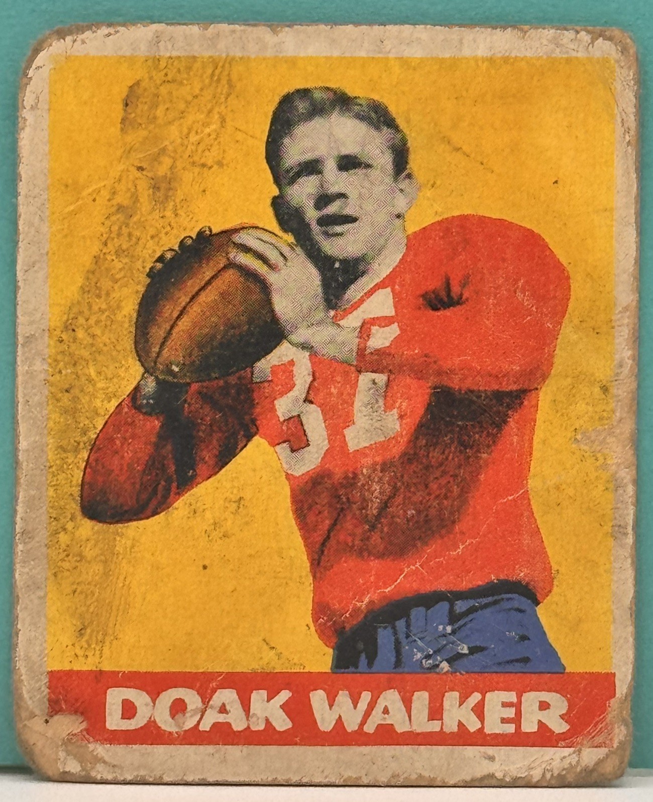 1948 Leaf Set-Break # 4 Doak Walker RC LOW GRADE 1948 Leaf Set-Break # 4 Doak Walker RC LOW GRADE