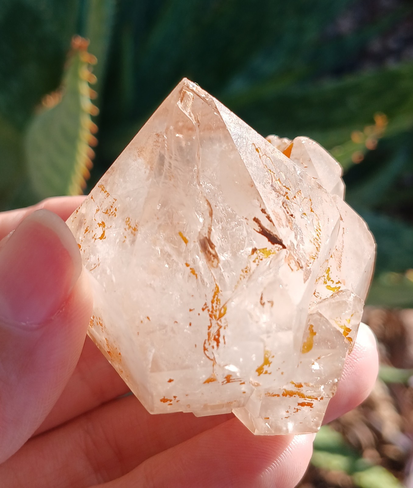 67g Natural Exoskeleton ENHYDRO Quartz Crystal Point Cluster Reiki Specimen 67g Natural Exoskeleton ENHYDRO Quartz Crystal Point Cluster Reiki Specimen