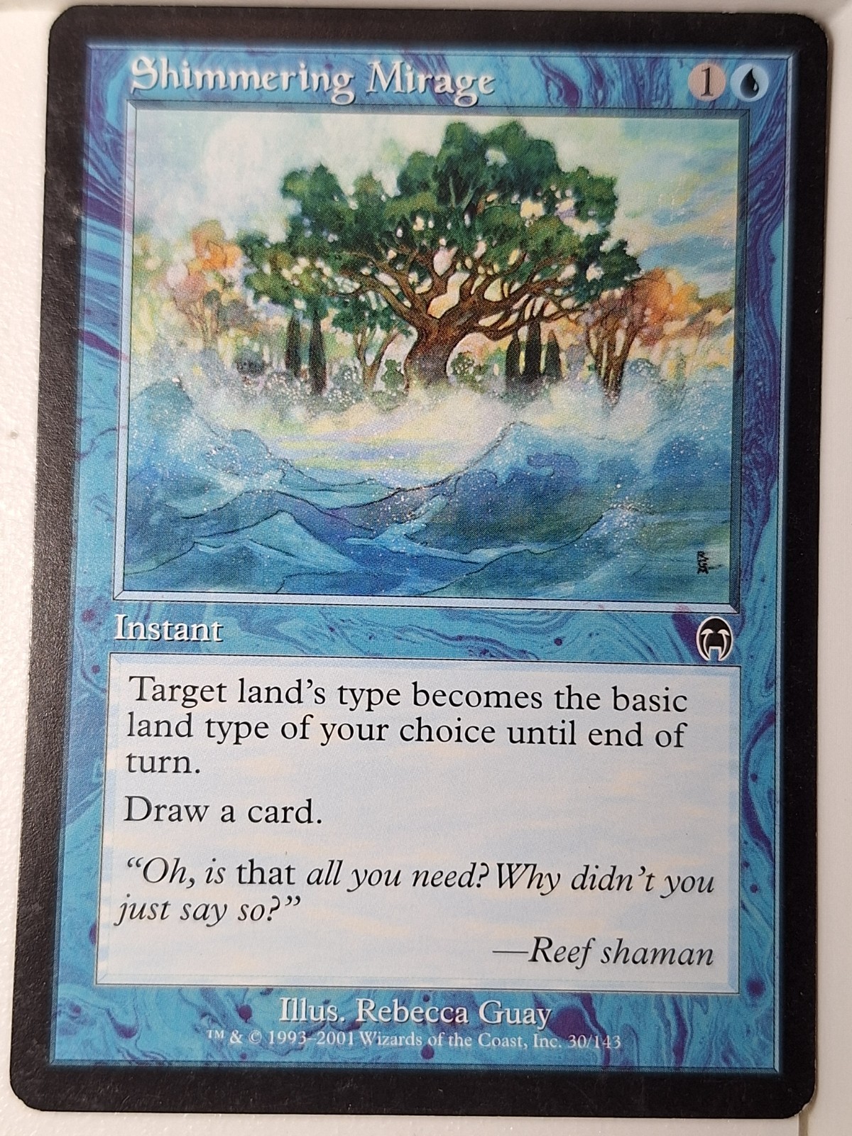 Shimmering Mirage - Apocalypse - Magic the Gathering MTG Nice