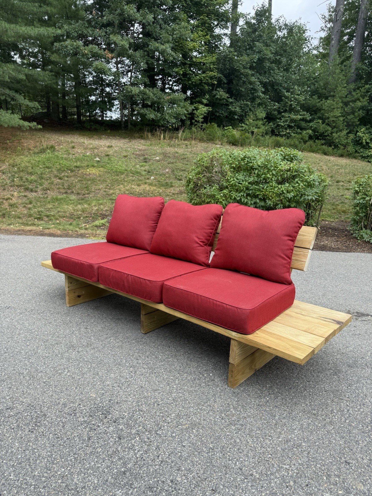 Wooden Outdoor Sofa