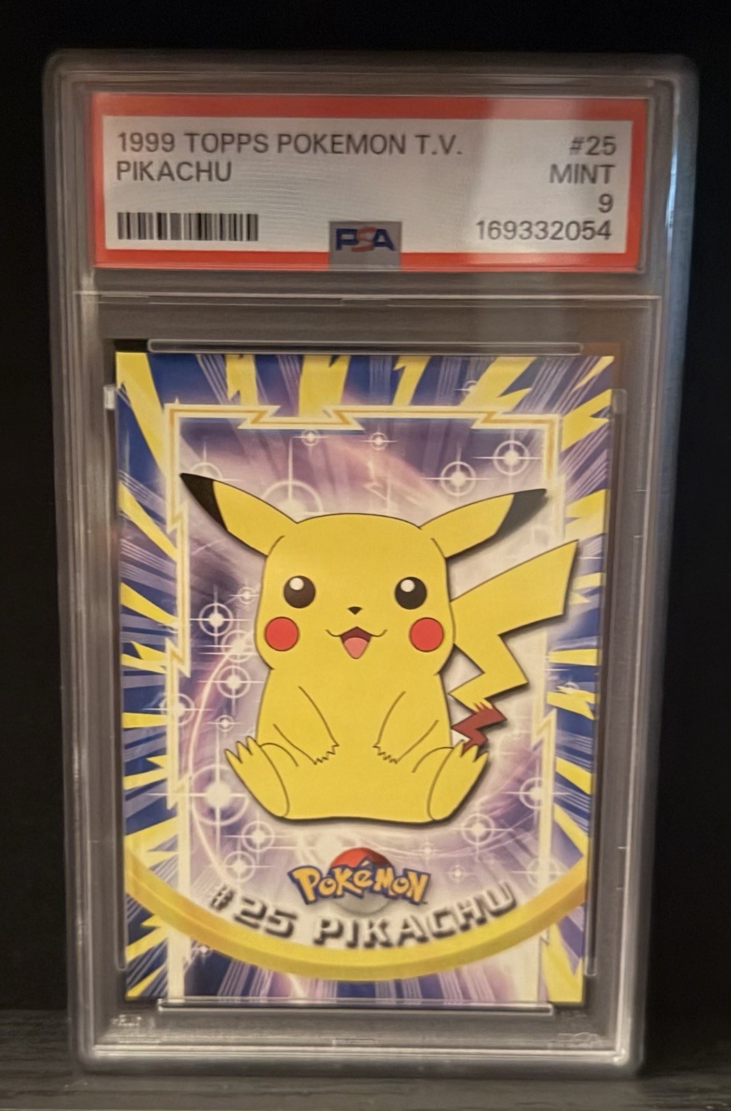 Topps 1999 Pokemon T.V. Pikachu #25 Graded Non-Sport Trading Card