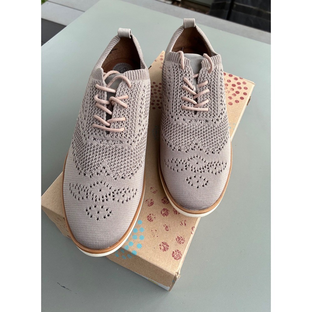 EuroSoft by Sofft Virida Mist Grey Knit Oxford Lace Up Shoes Womens 11 EuroSoft by Sofft Virida Mist Grey Knit Oxford Lace Up Shoes Womens 11