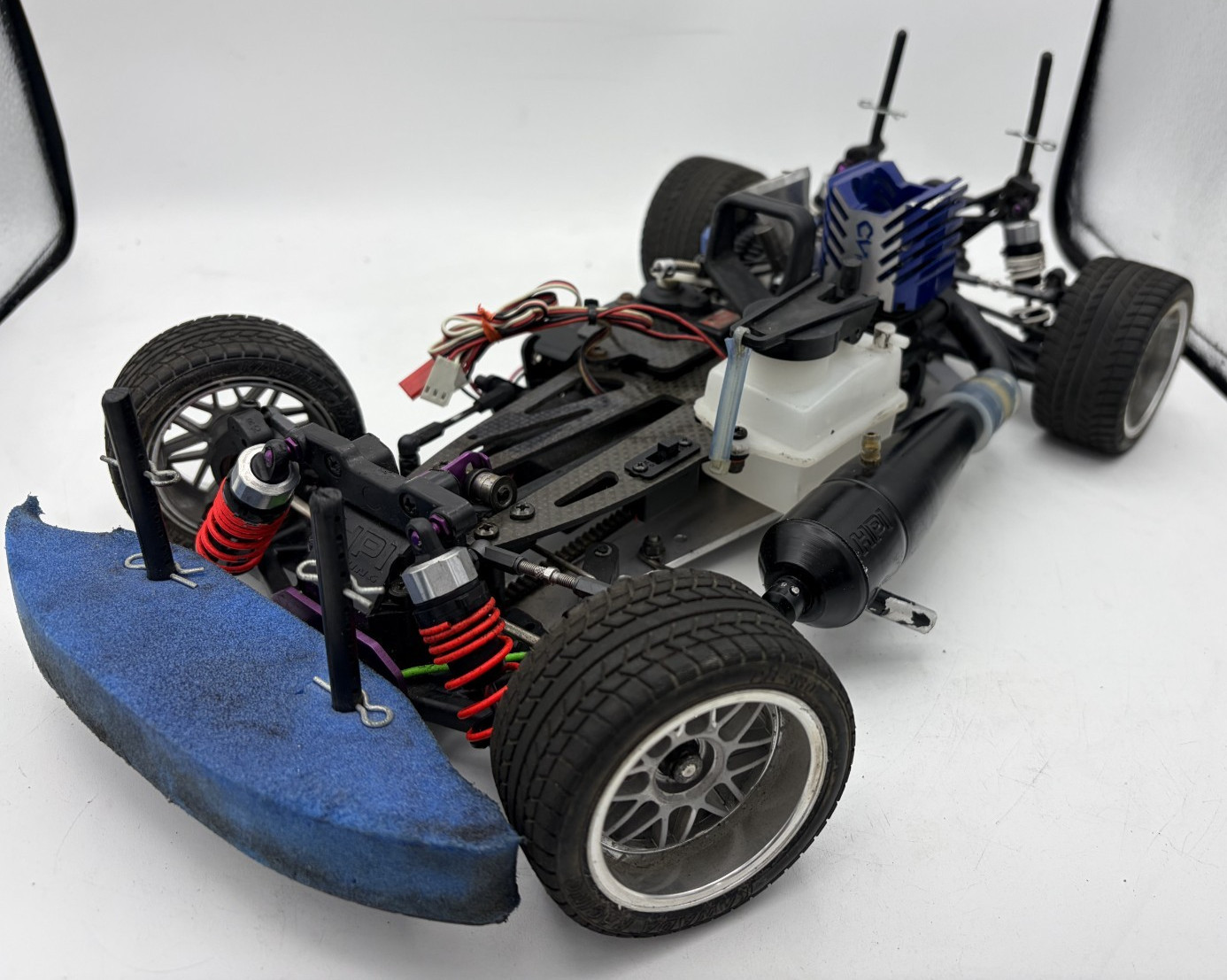 [Reserved for pittbull1572]For parts HPI RS4 engine car chassis vintage rare
