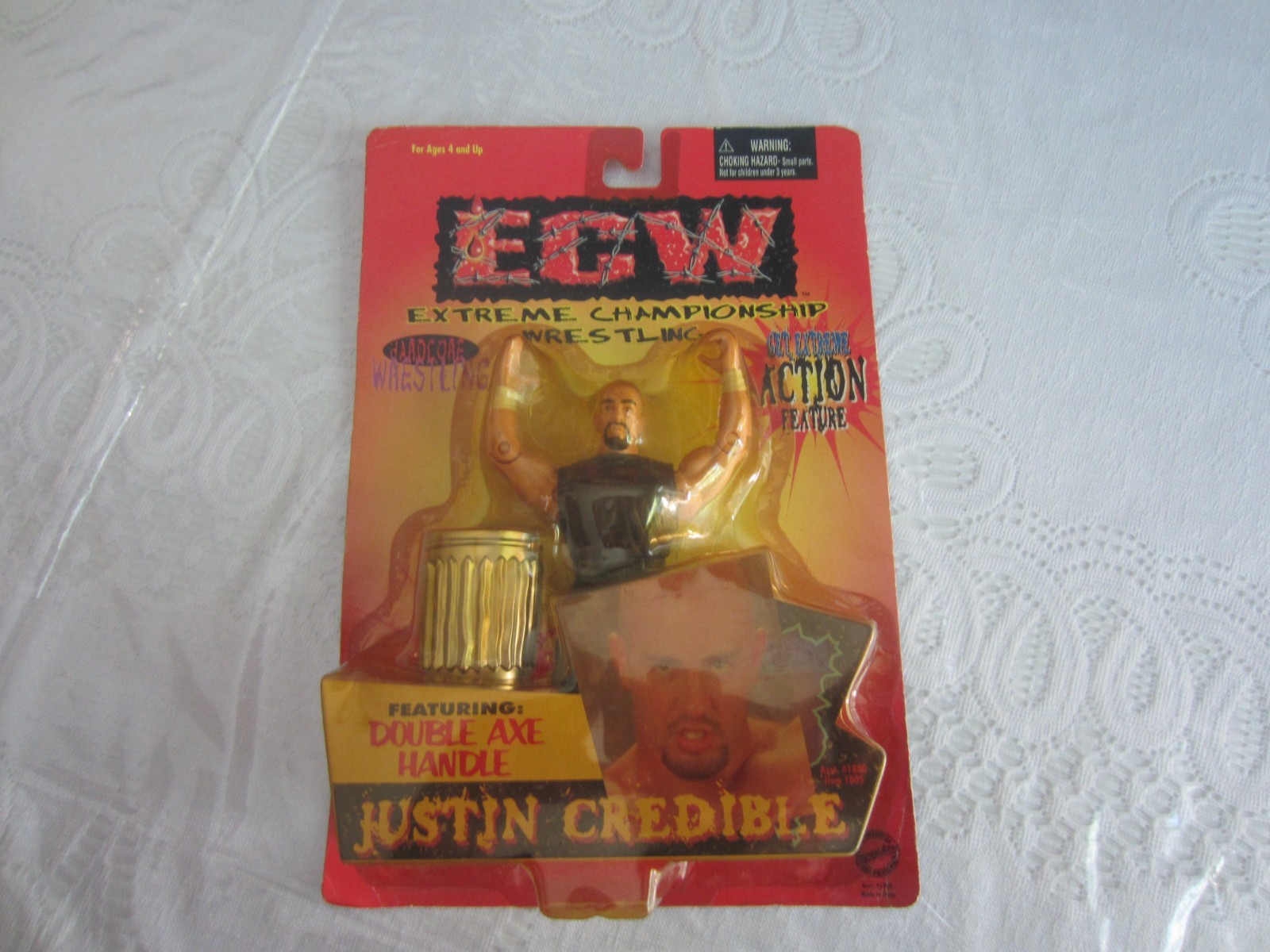1999 Toymakers ECW: Justin Credible NIP 1999 Toymakers ECW: Justin Credible NIP