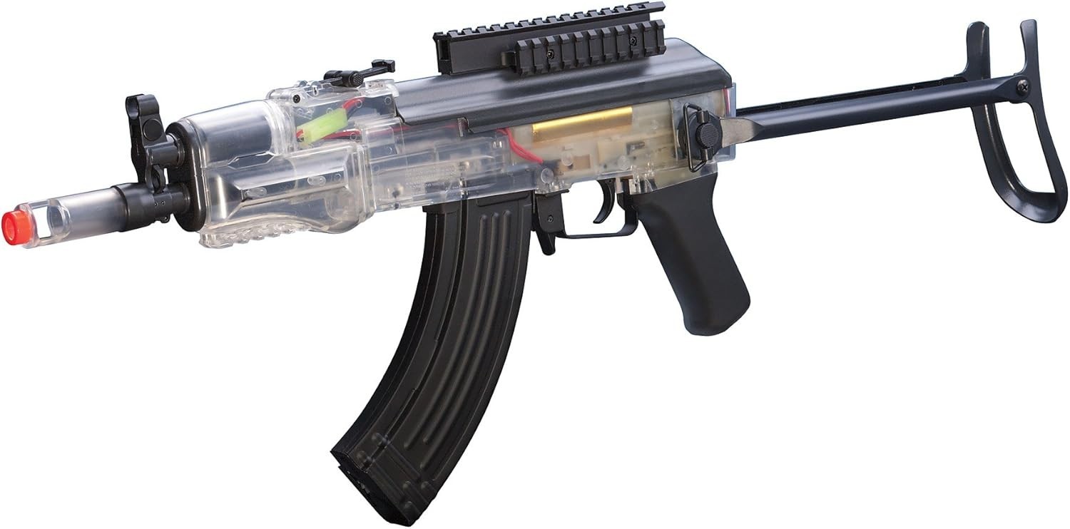 Game Face GF76C Clear Body AK-Style Airsoft Rifle