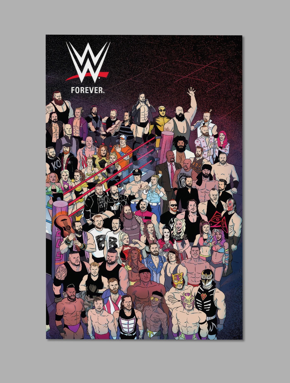 WWE Forever #1 Rowdy Rowdy Piper Wall Art Print 11