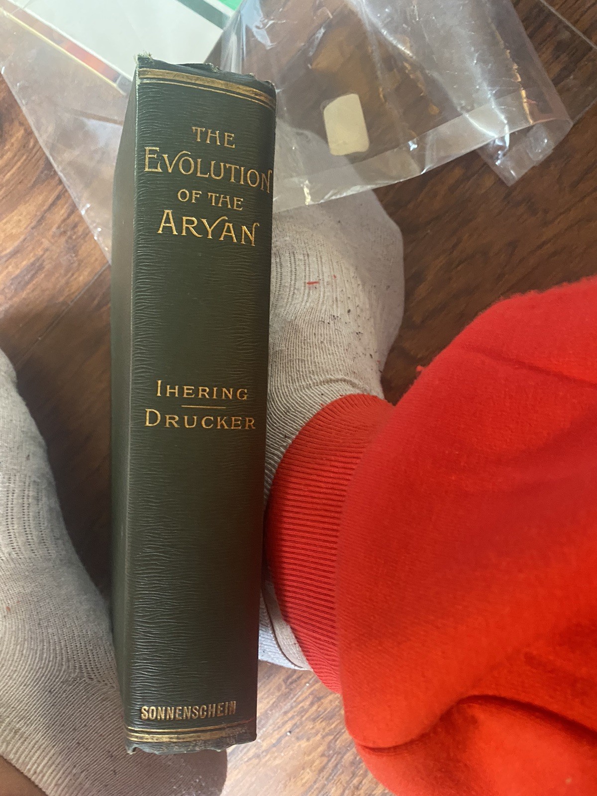 JHERING, RUDOLF von (1818-1892) the evolution of the Aryan / by Rudolph von Iher
