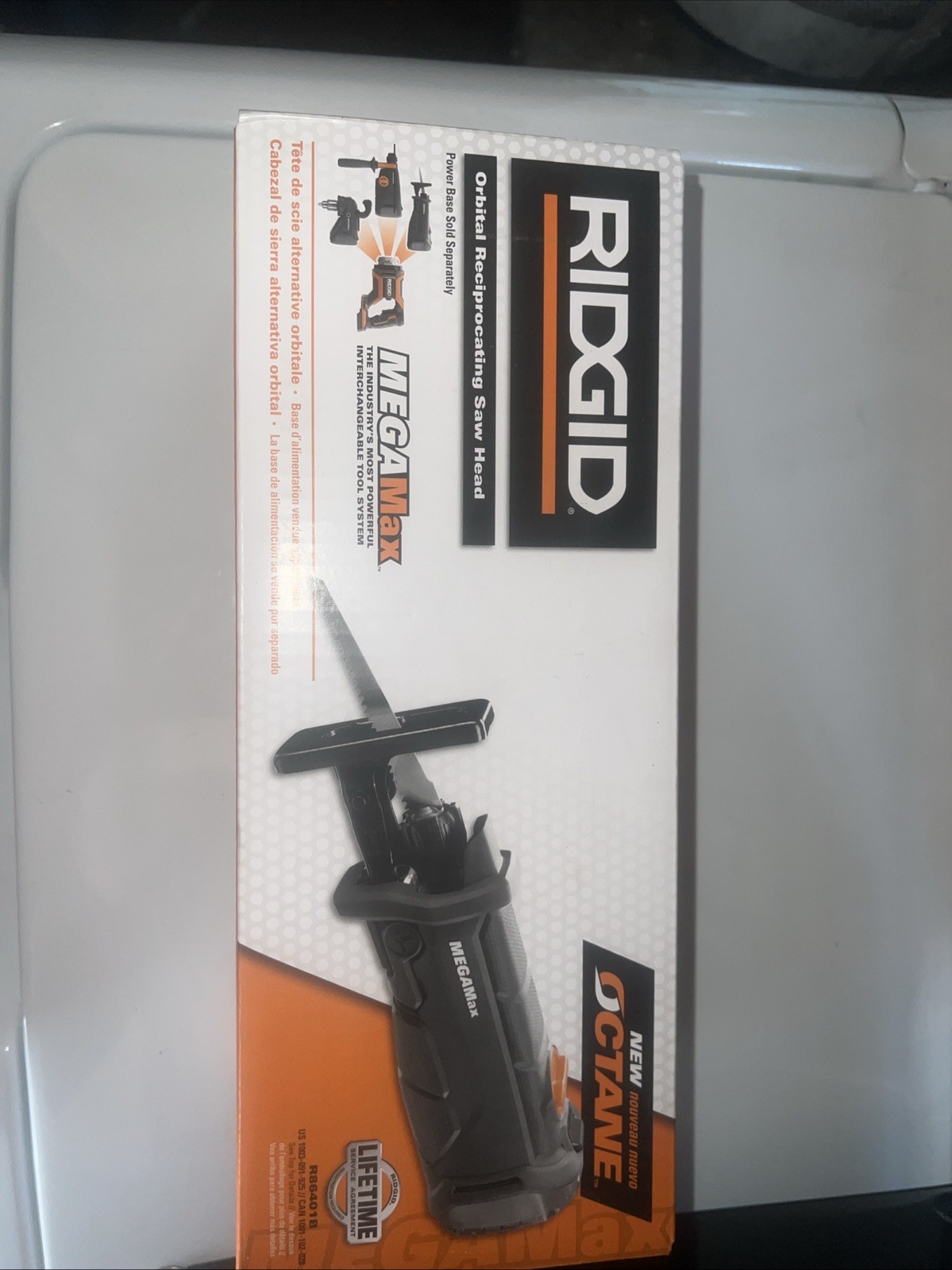 Ridgid R86401B Megamax Orbital Reciprocating Saw Head (Head Only)